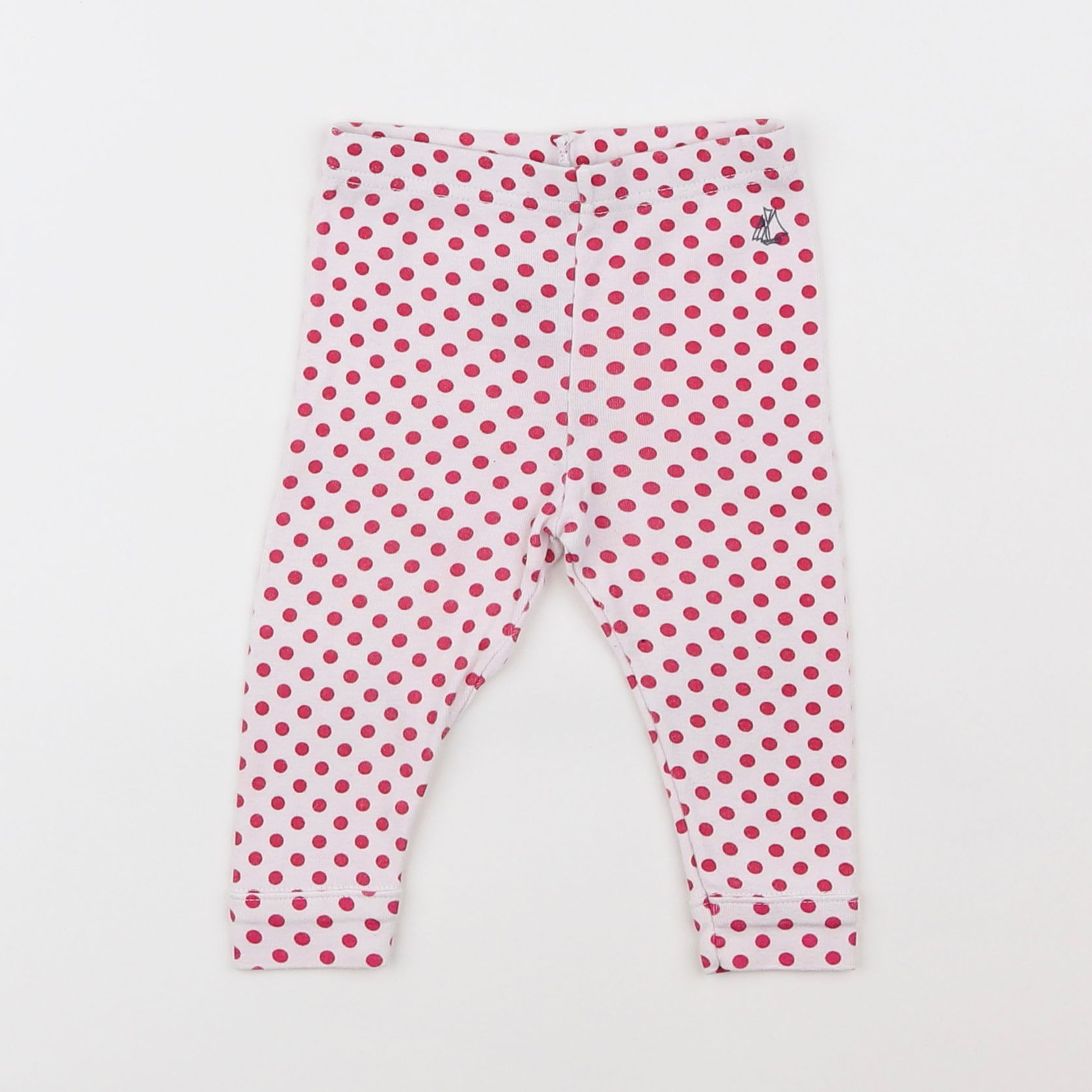 Petit Bateau - legging rose - 6 mois