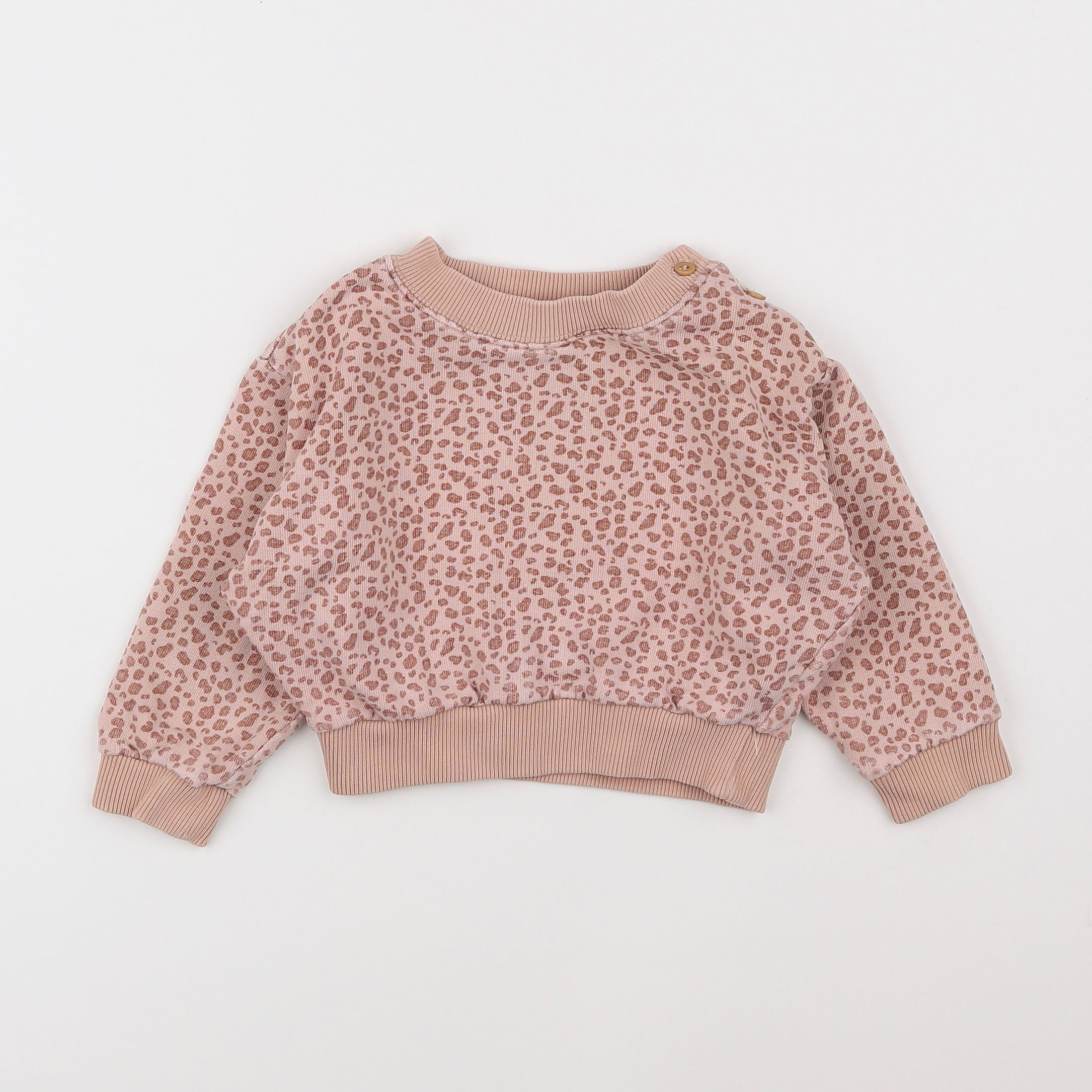 Marlot Paris - sweat rose - 18 mois