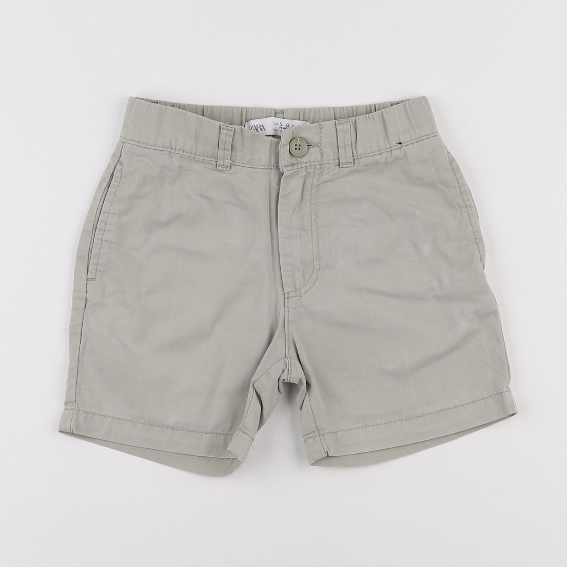 Zara - short vert - 5/6 ans