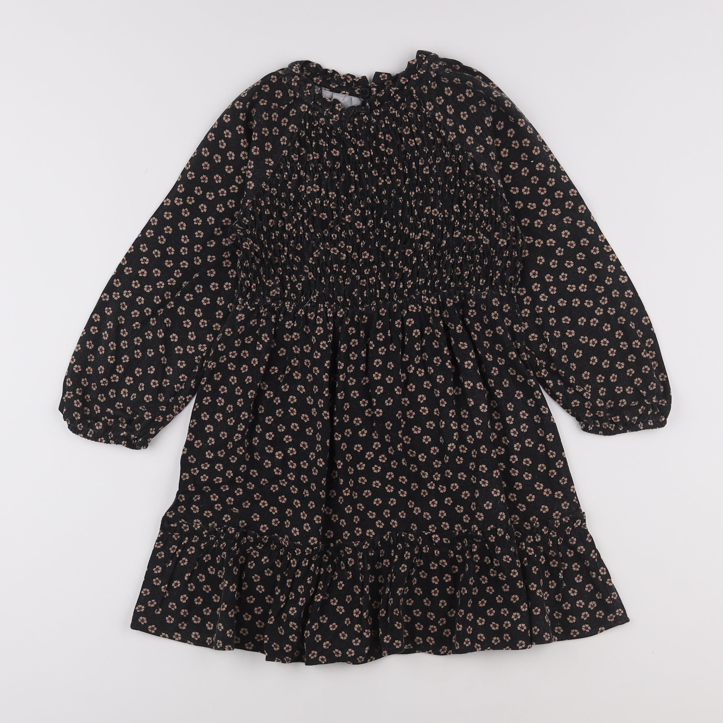 Zara - robe gris - 7 ans