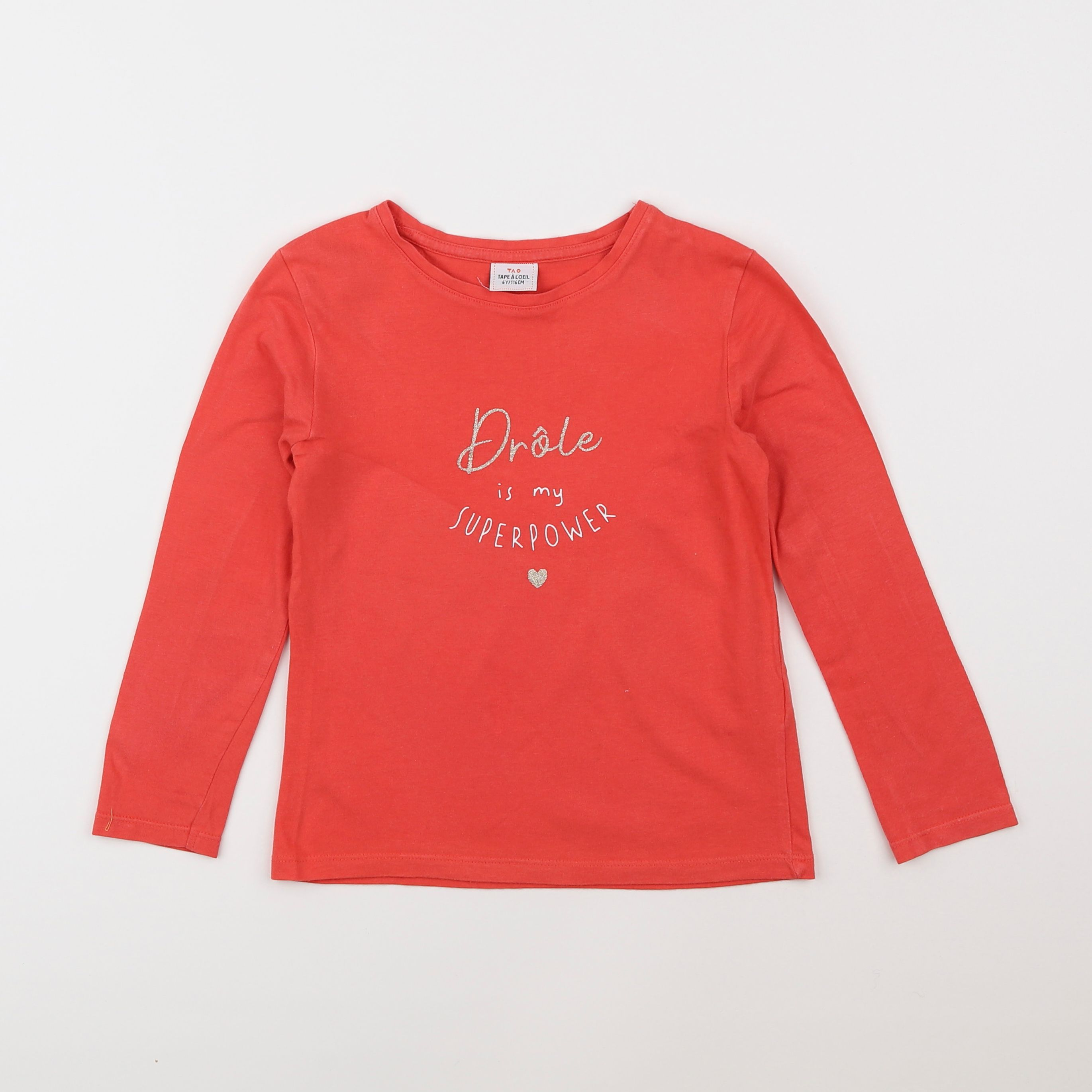 Tape à l'oeil - tee-shirt rose - 6 ans