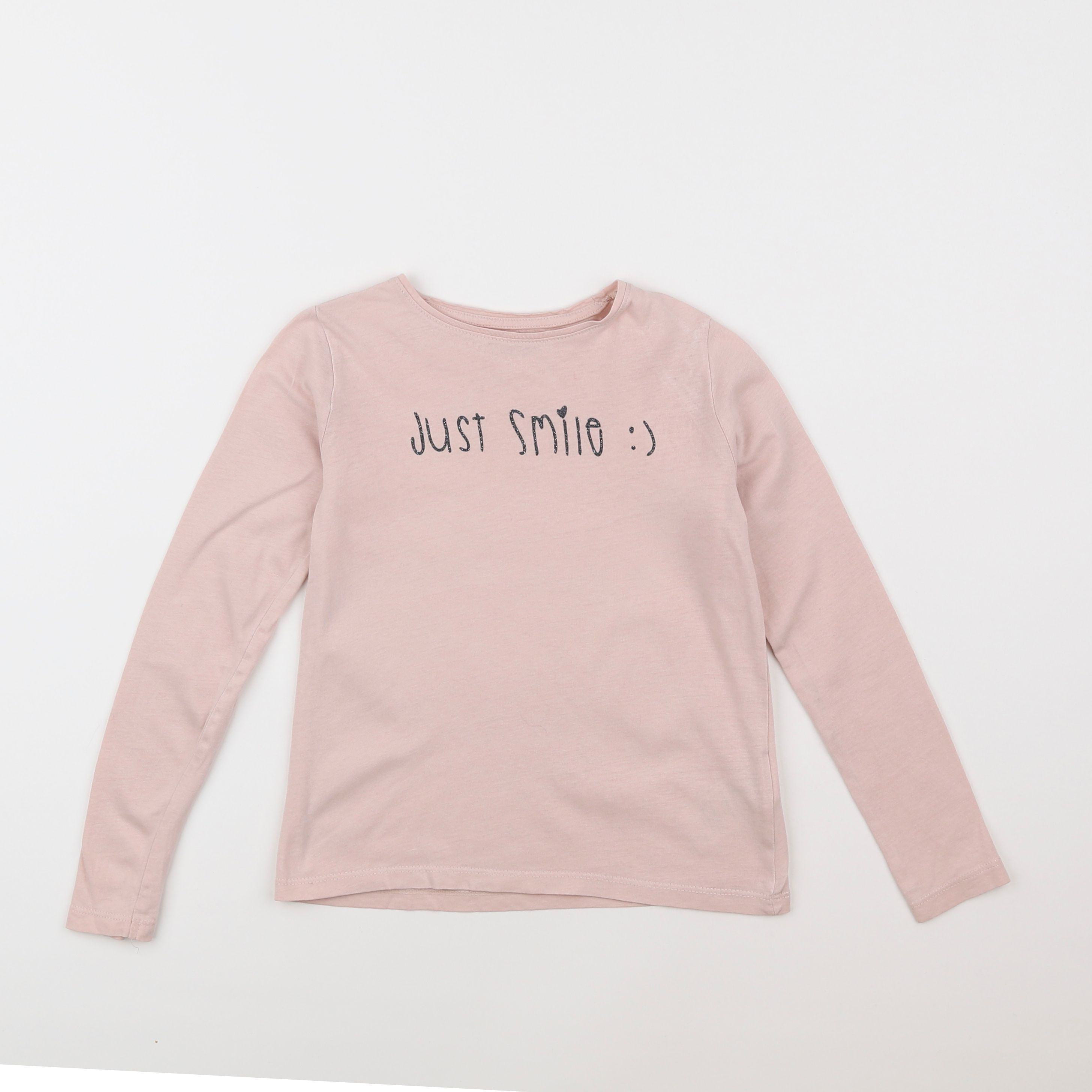 Vertbaudet - tee-shirt rose - 8 ans