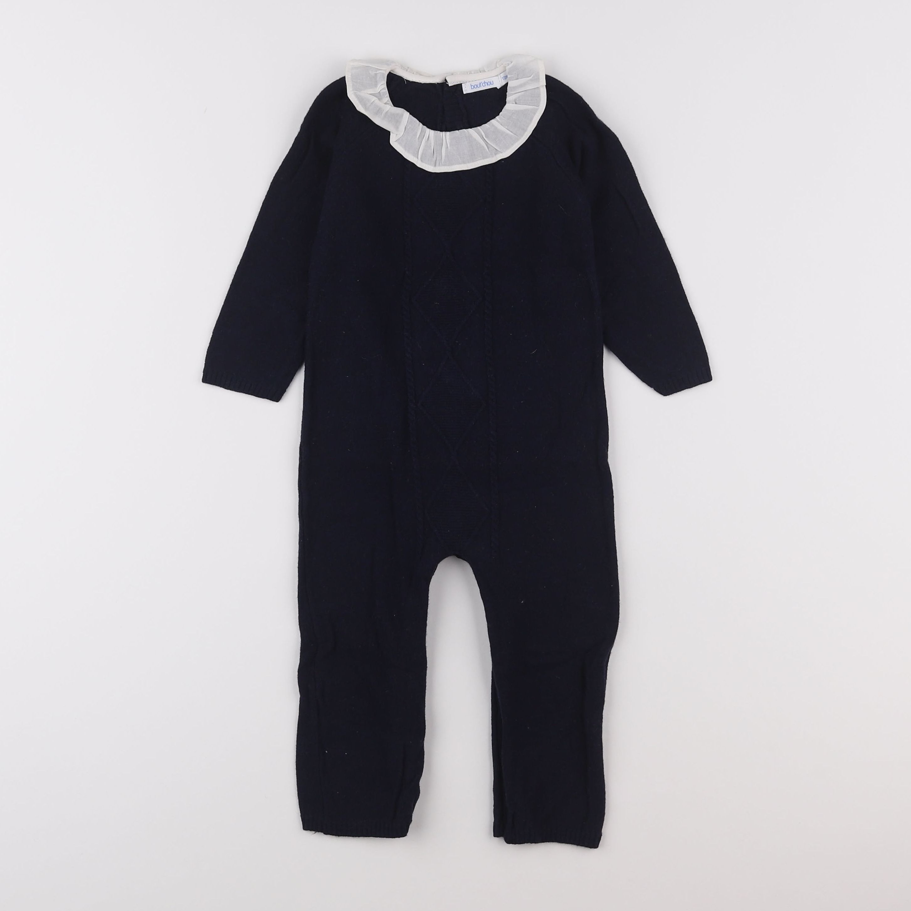 Boutchou - combinaison bleu - 12 mois