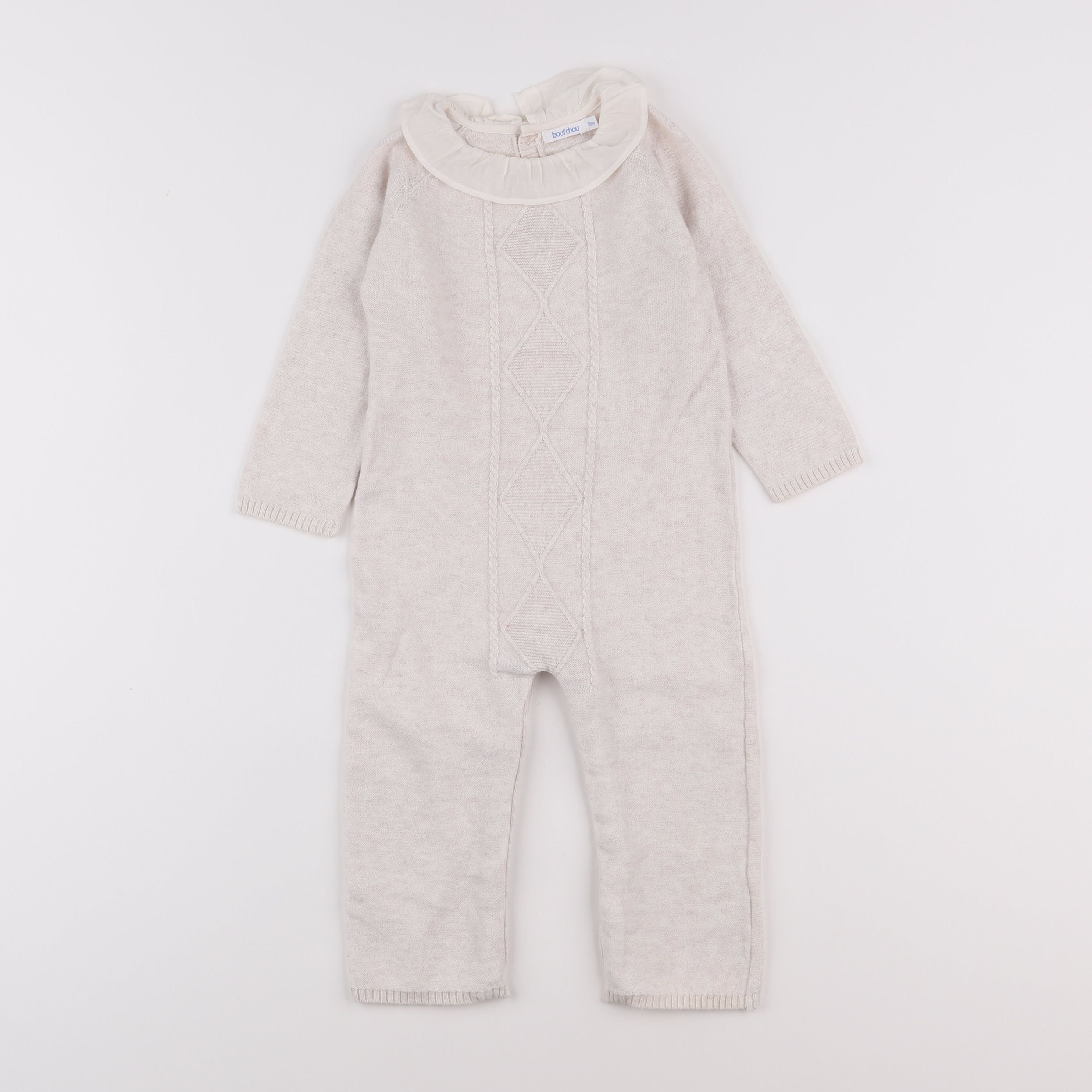 Boutchou - combinaison beige - 12 mois