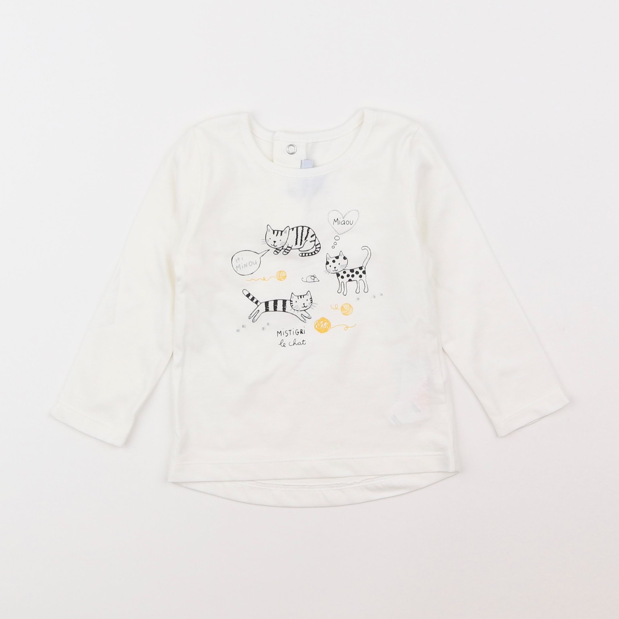 Absorba - tee-shirt blanc - 18 mois