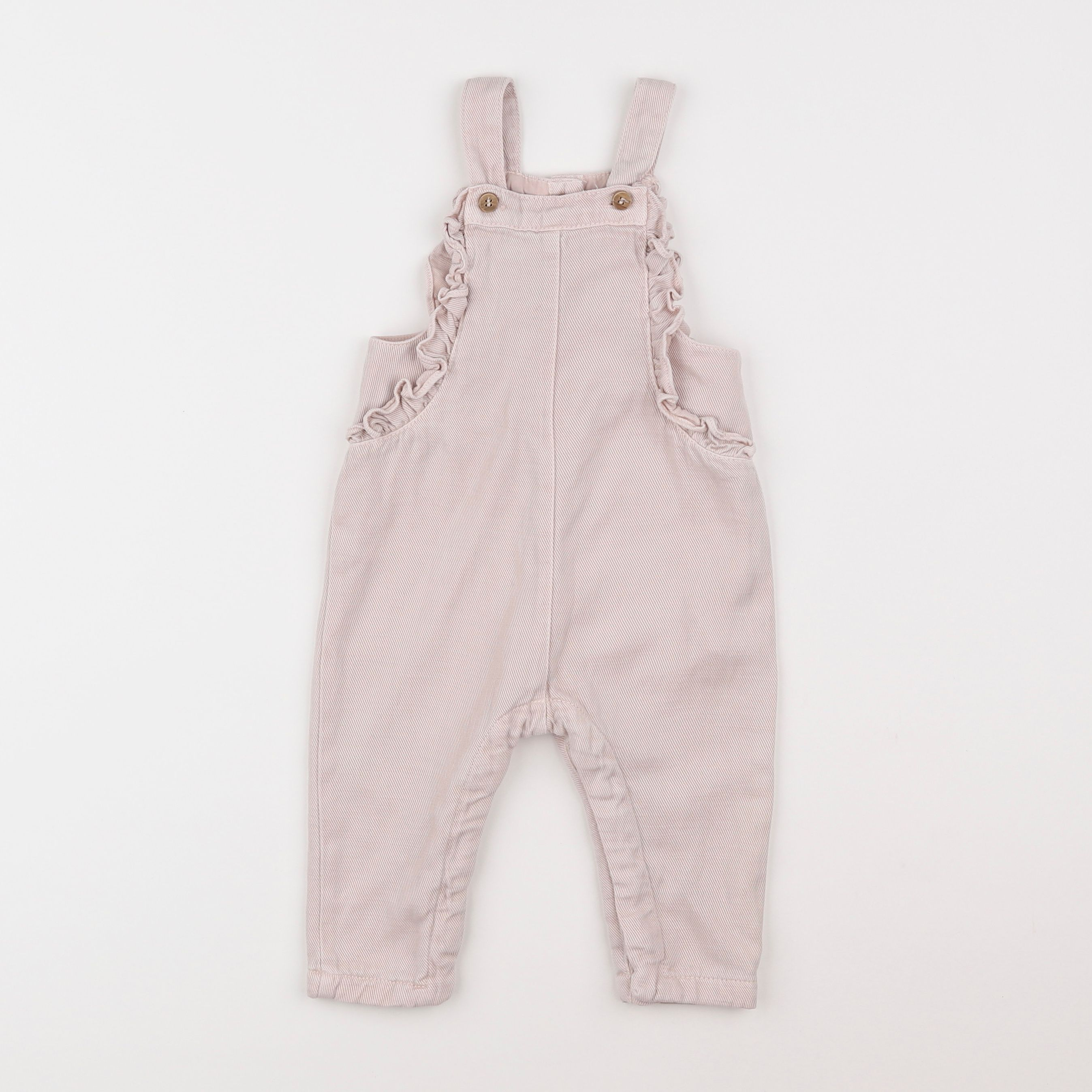 Zara - salopette rose - 6/9 mois