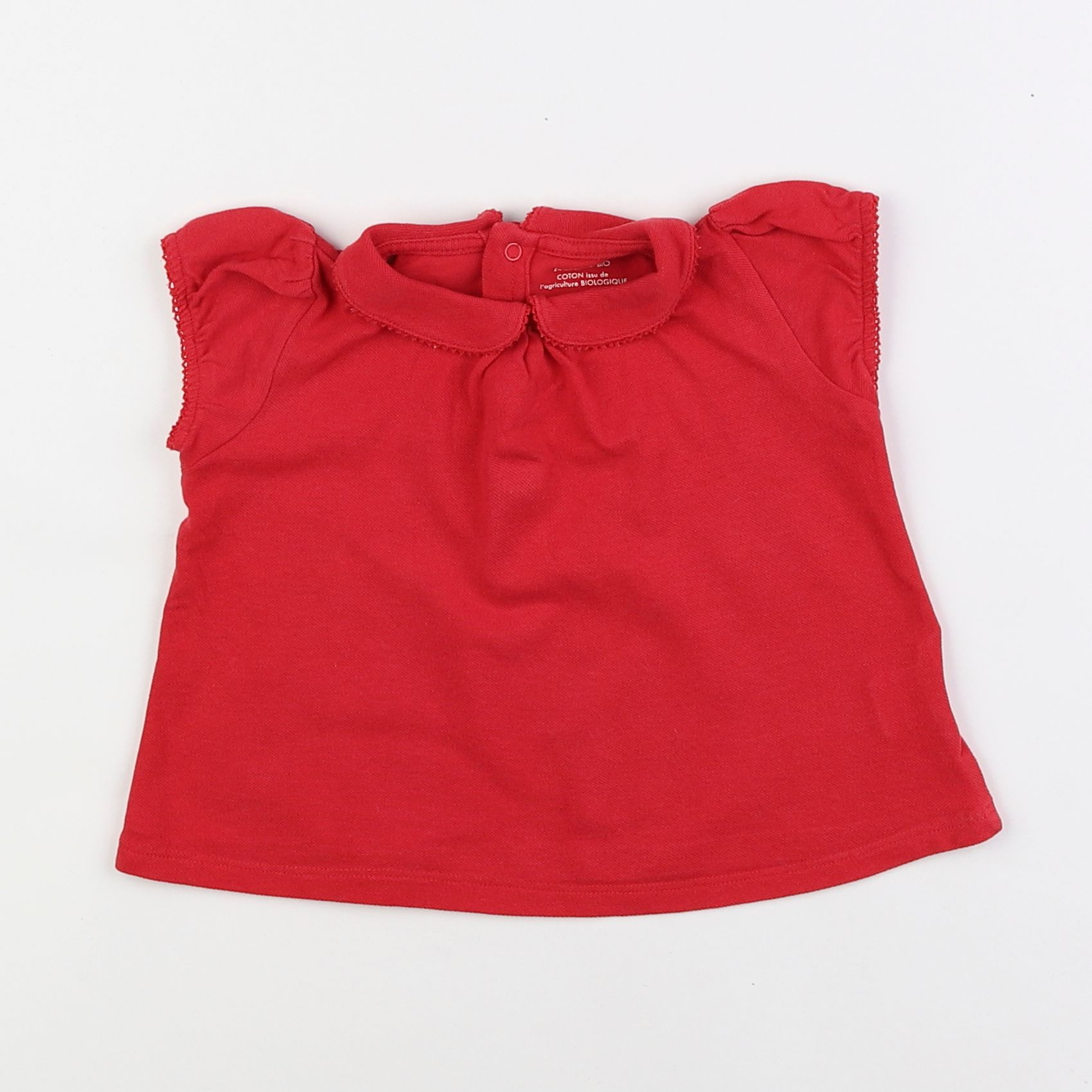 Boutchou - polo rouge - 2 ans