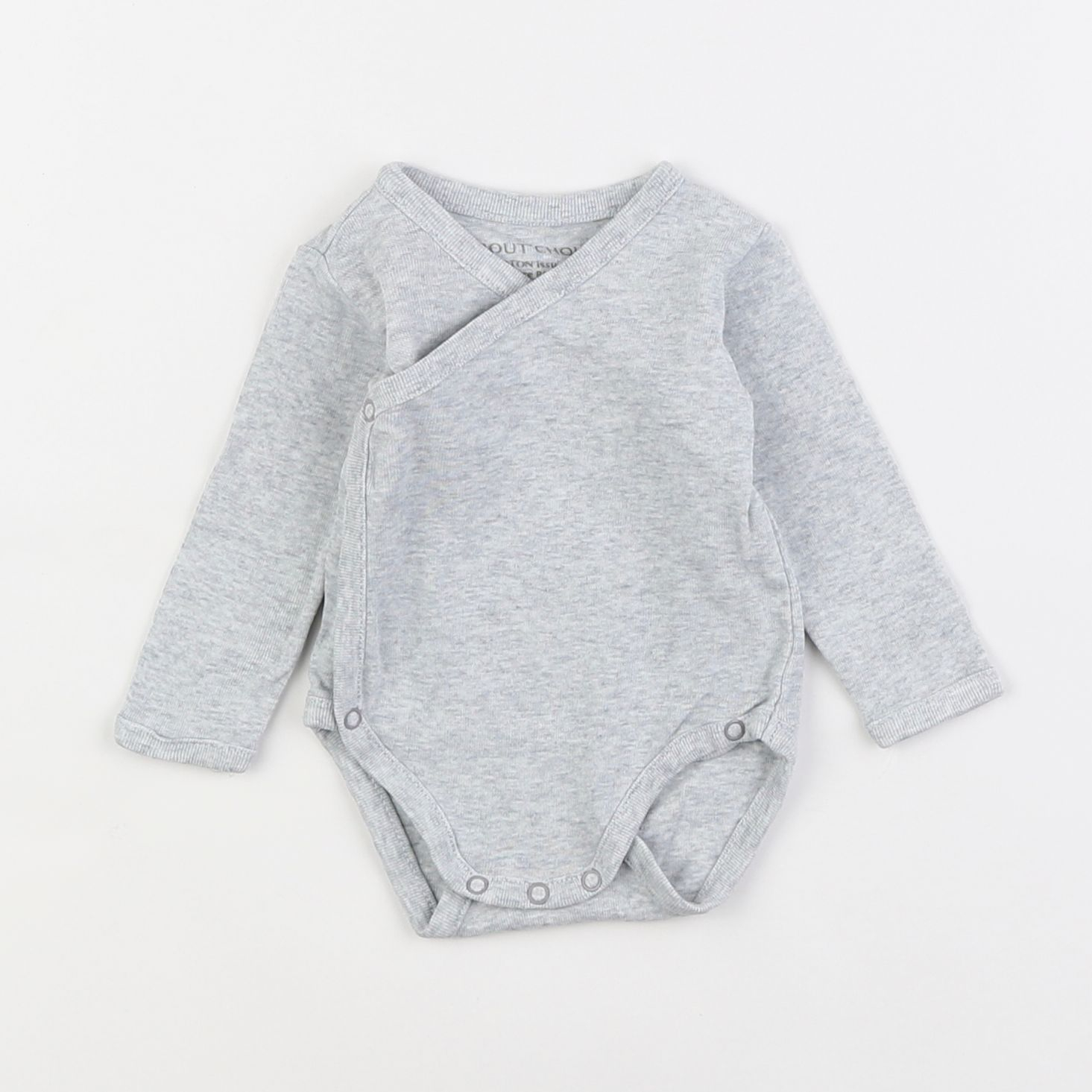 Boutchou - body gris - 0 mois