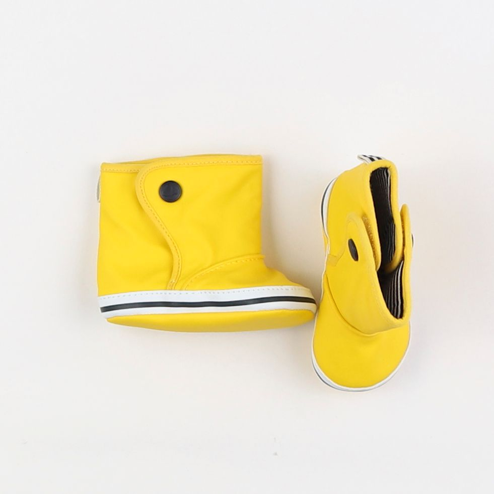 Petit Bateau - chaussons jaune - pointure 19/20