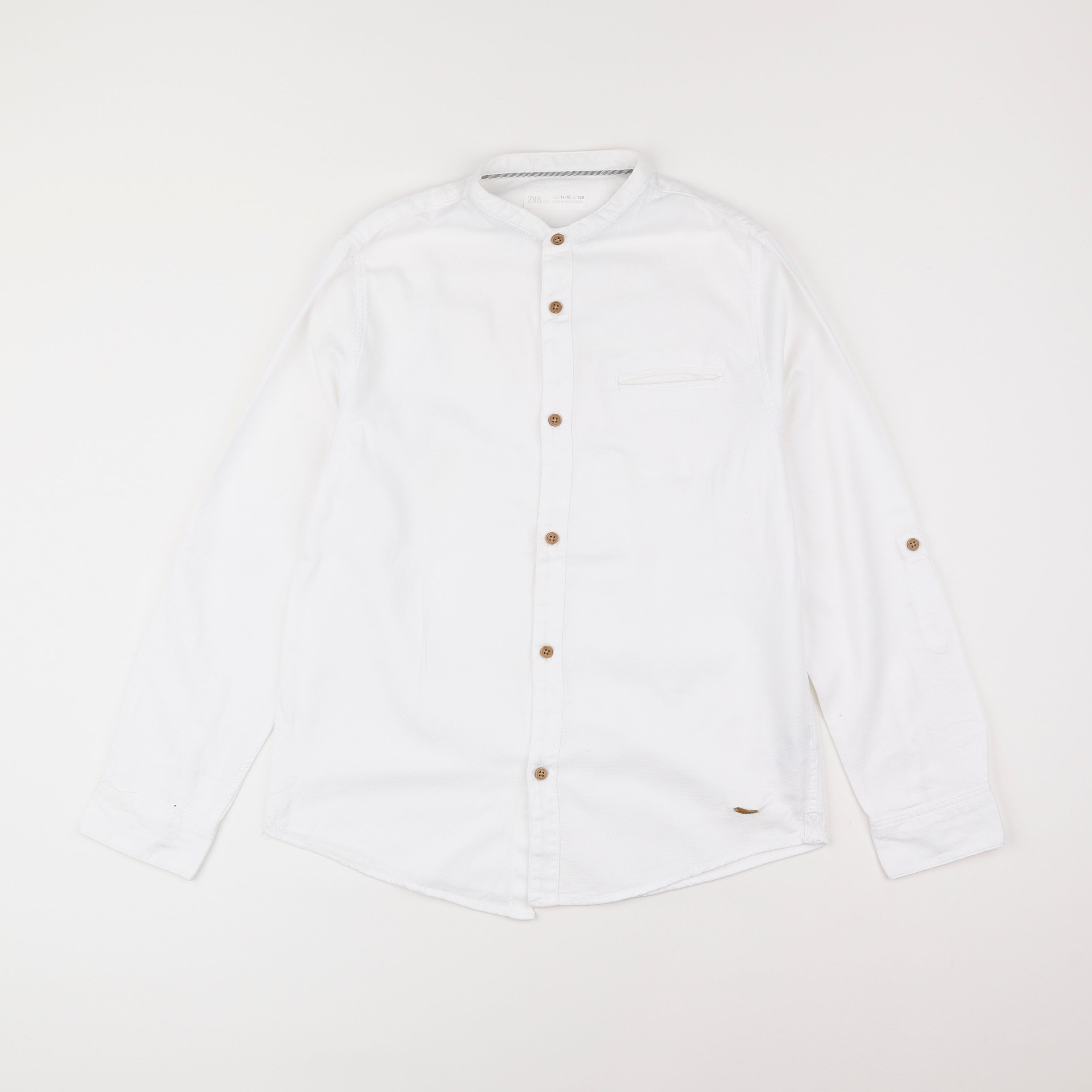 Zara - chemise blanc - 11/12 ans