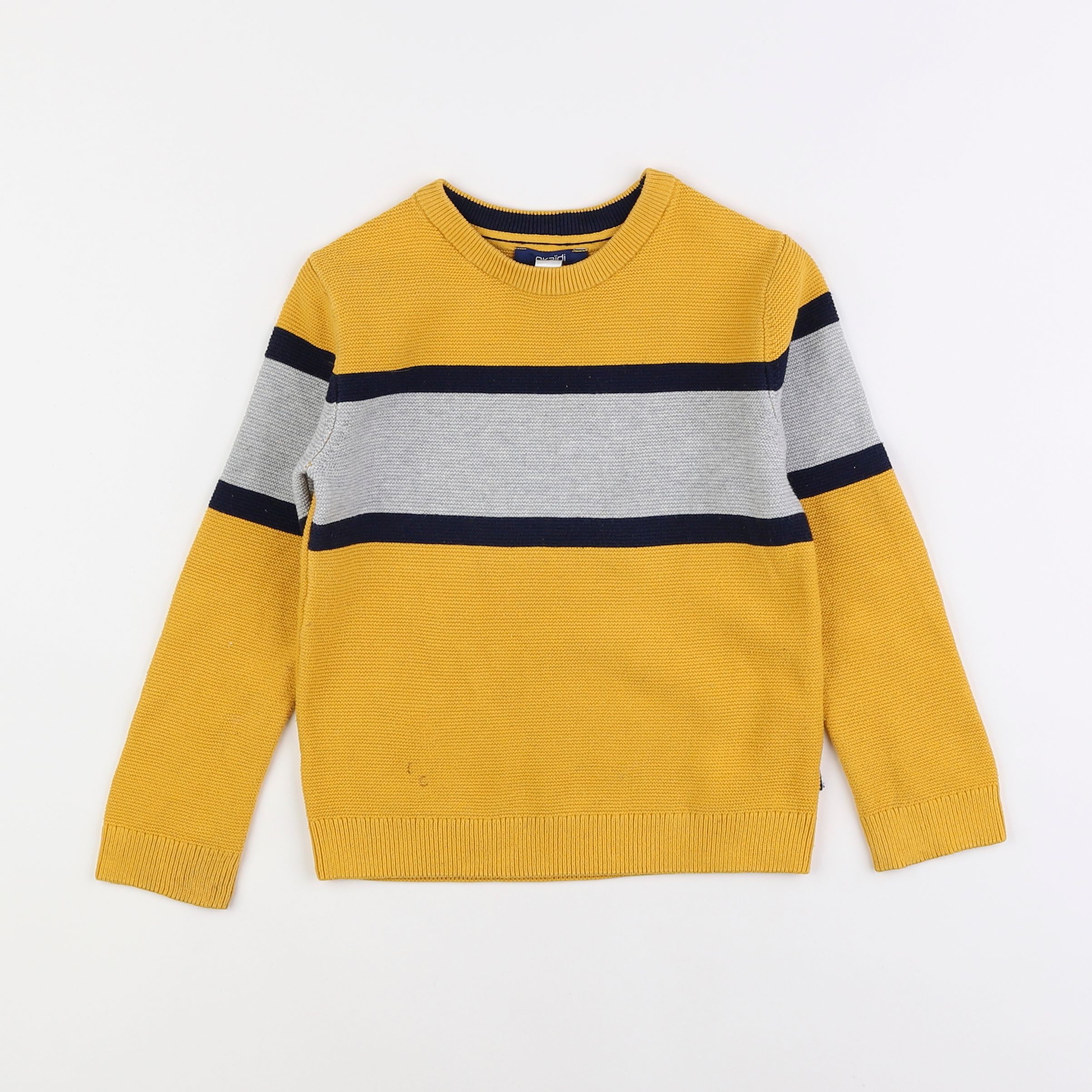 Okaidi - pull jaune - 5 ans