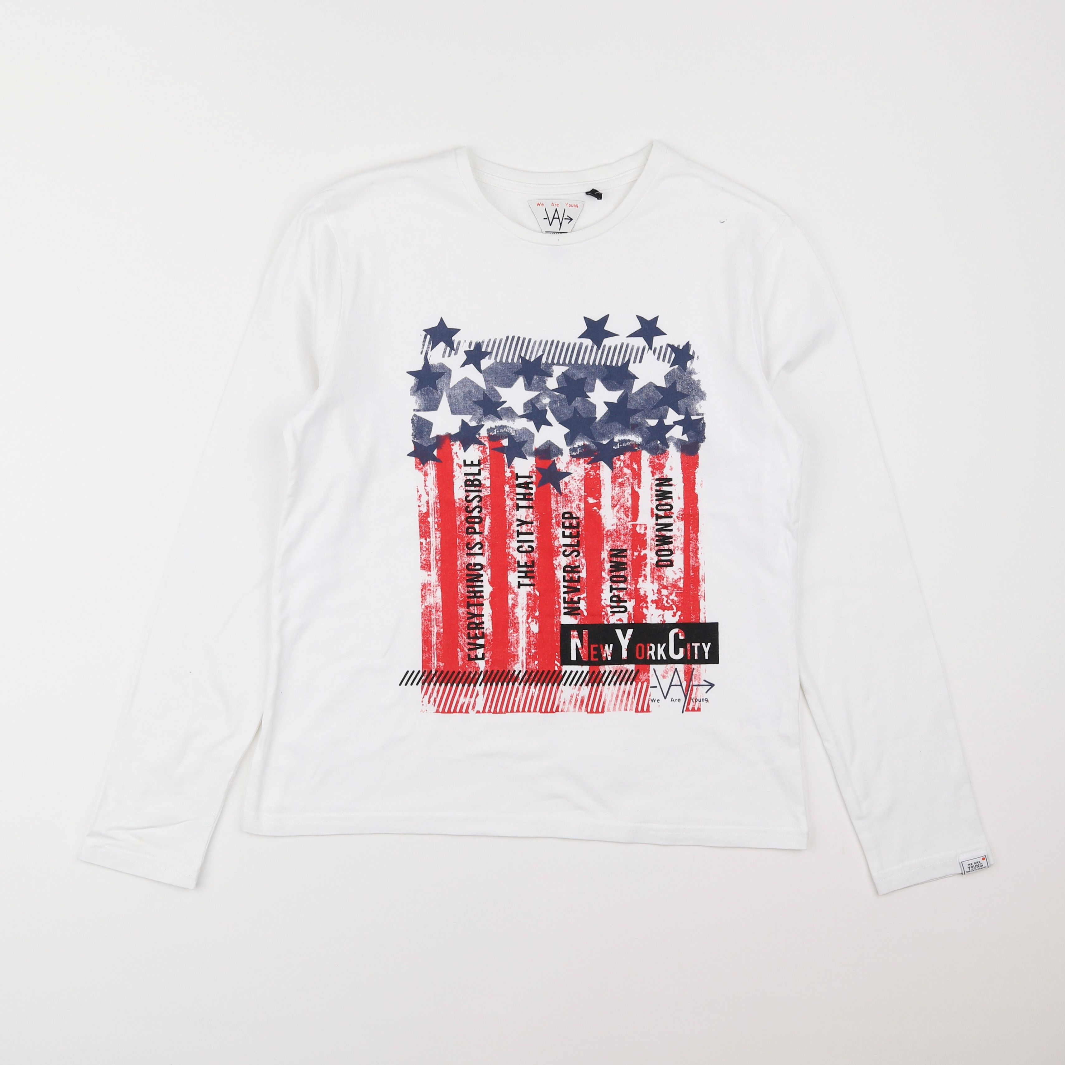 IKKS - tee-shirt blanc - 14 ans