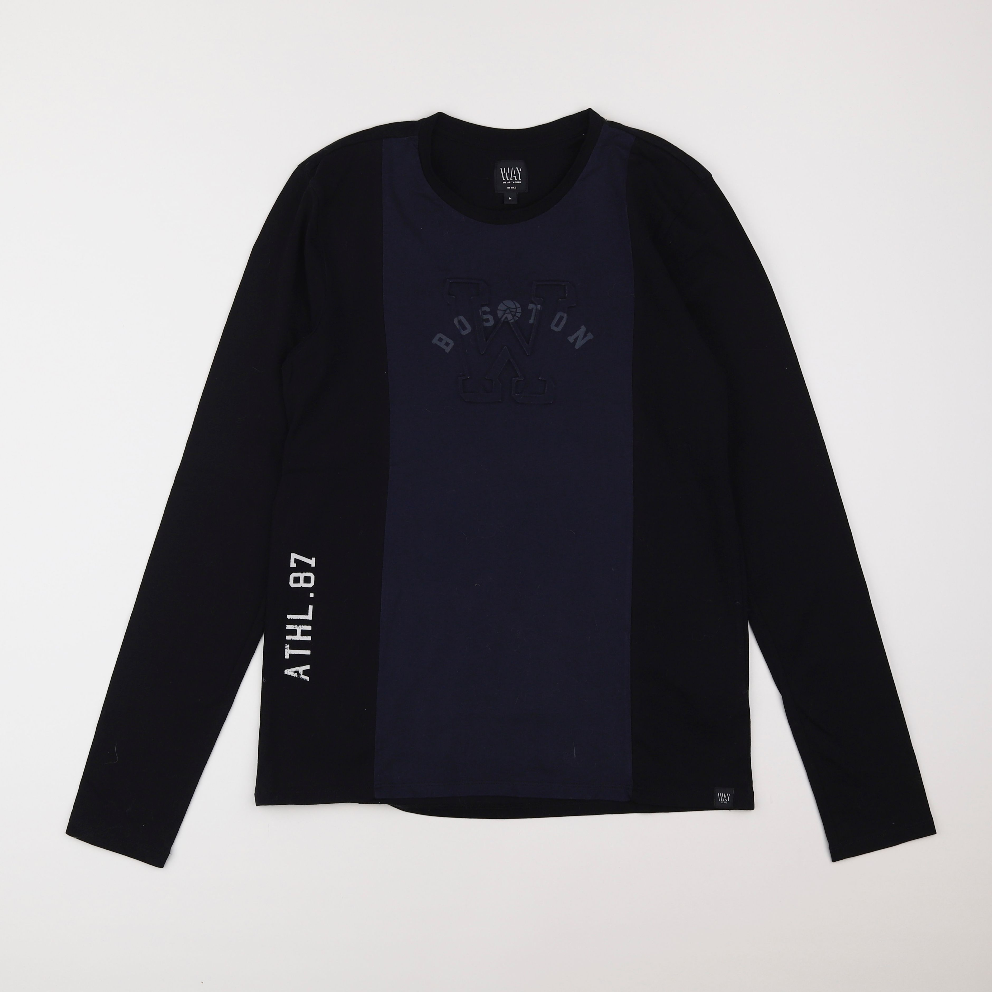 IKKS - tee-shirt bleu, noir - 16 ans