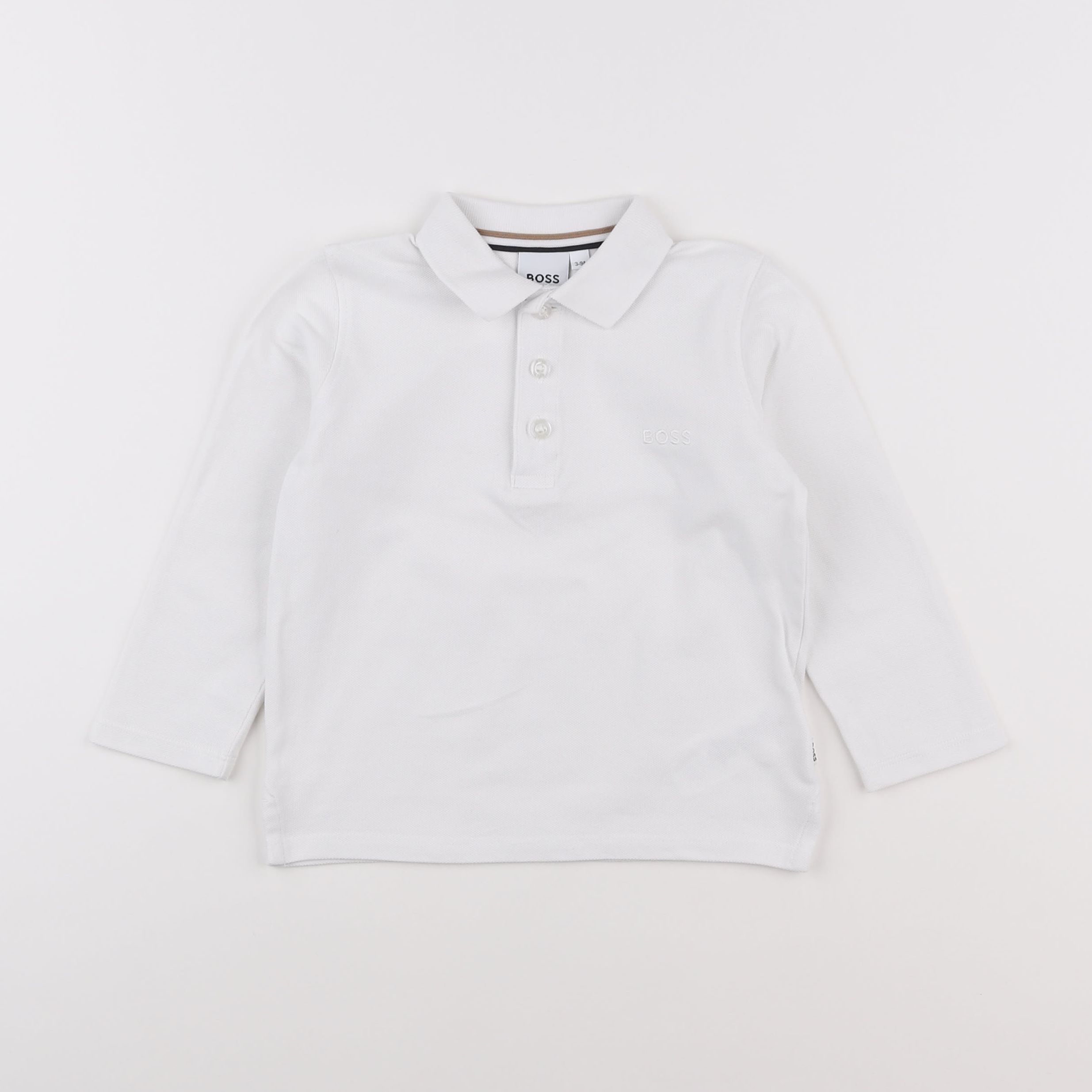 Hugo Boss - polo blanc - 3 ans