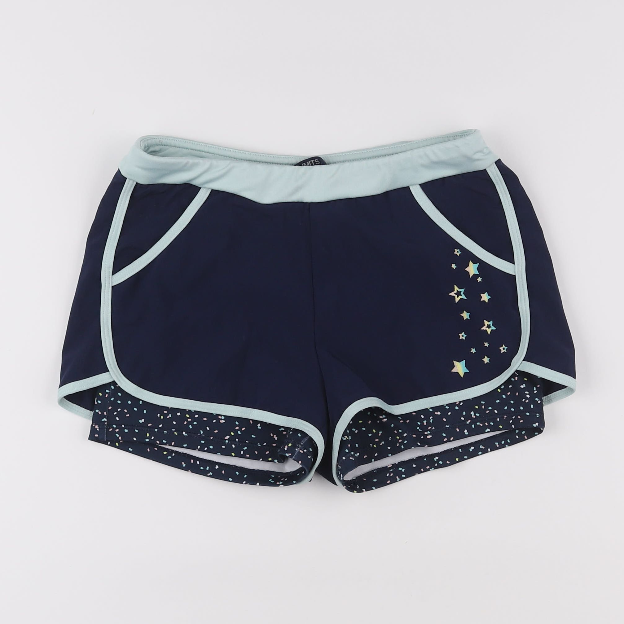 Vertbaudet - short bleu - 11/12 ans