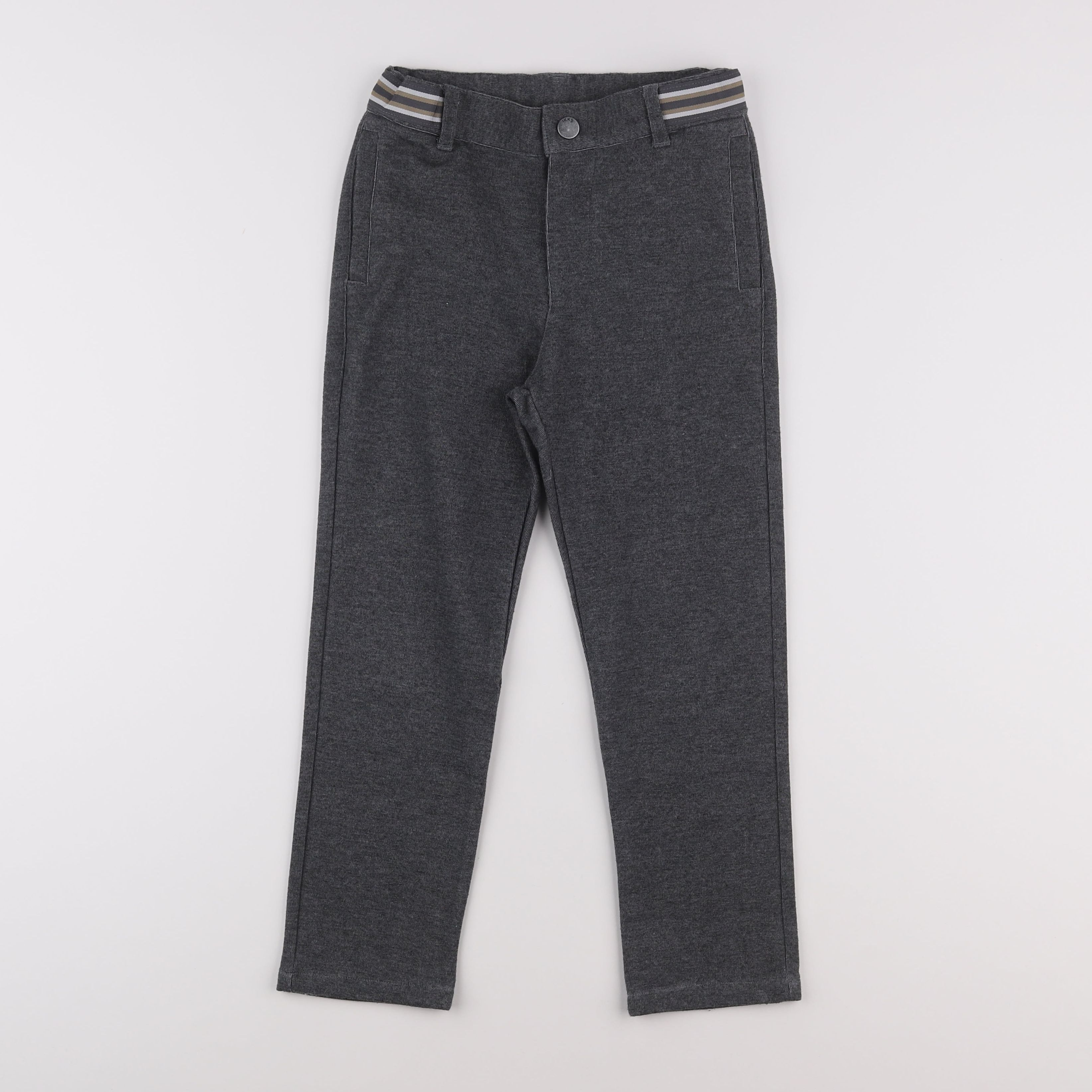 IKKS - legging gris - 8 ans