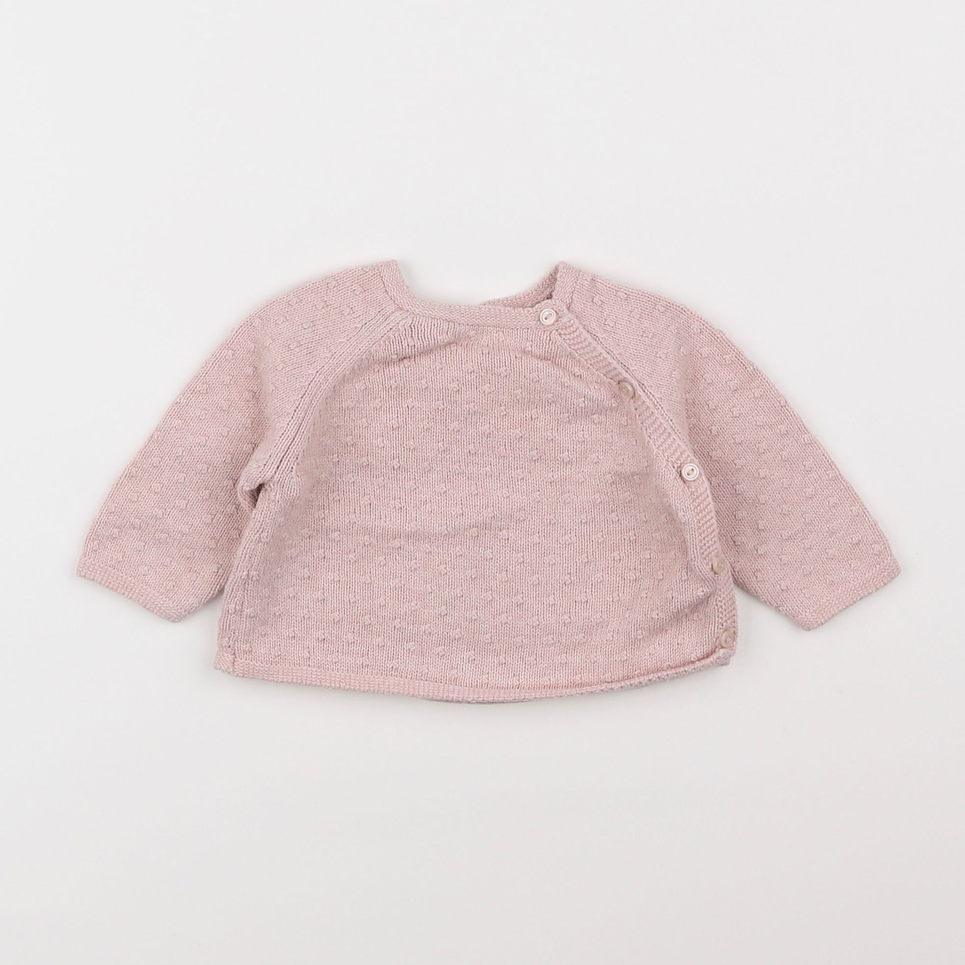 Zara - pull rose - 1/3 mois