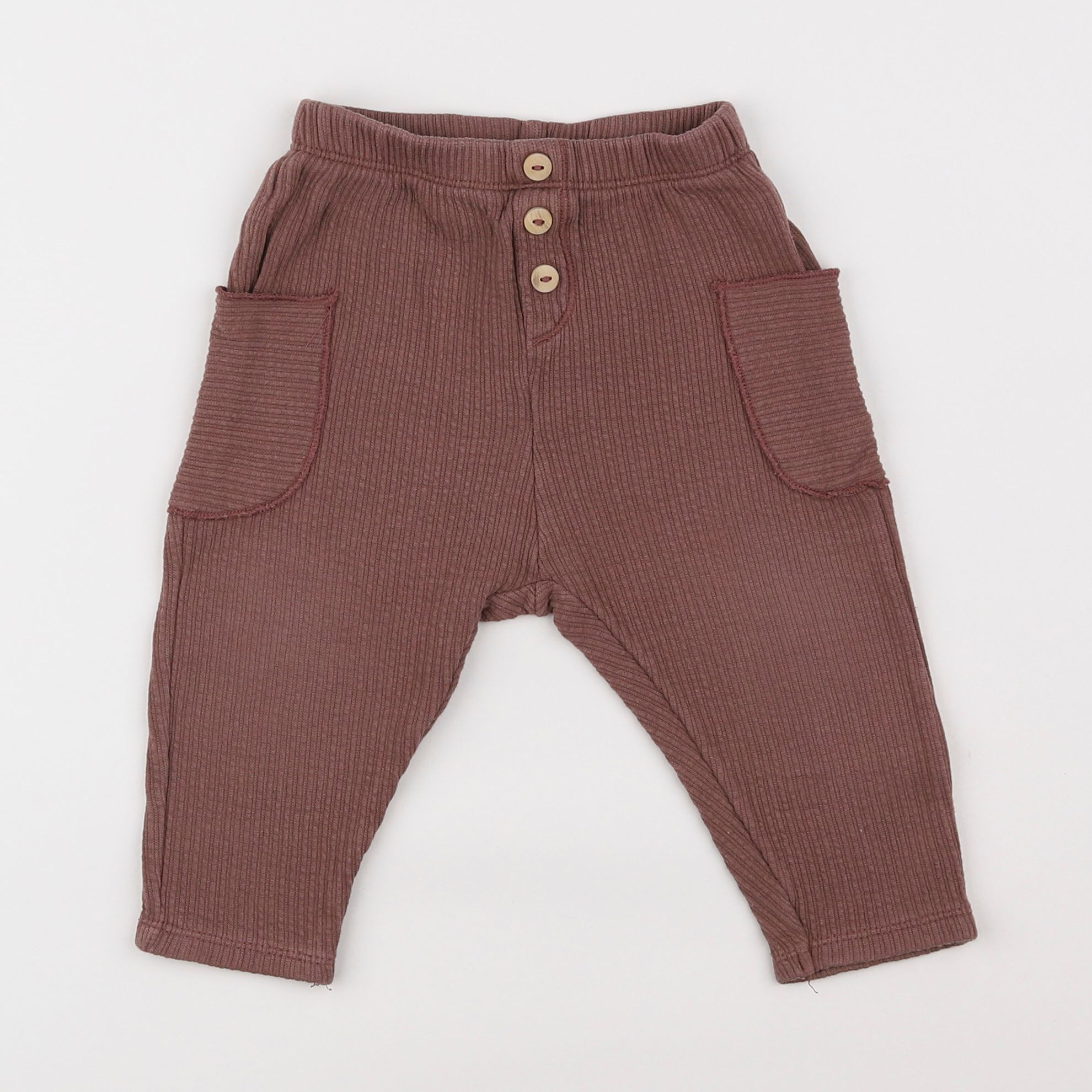 Zara - pantalon marron - 12/18 mois