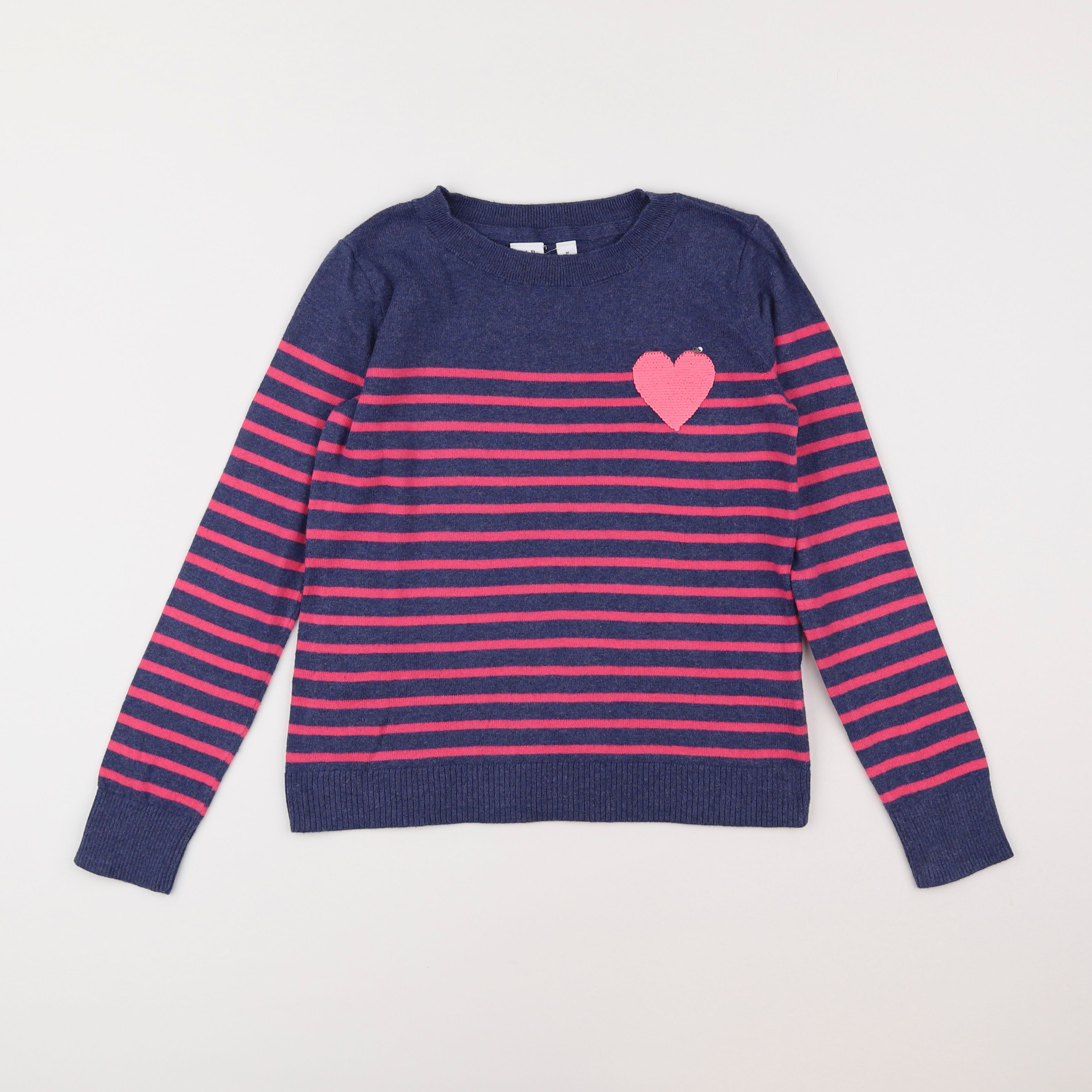 GAP - pull bleu - 8/9 ans