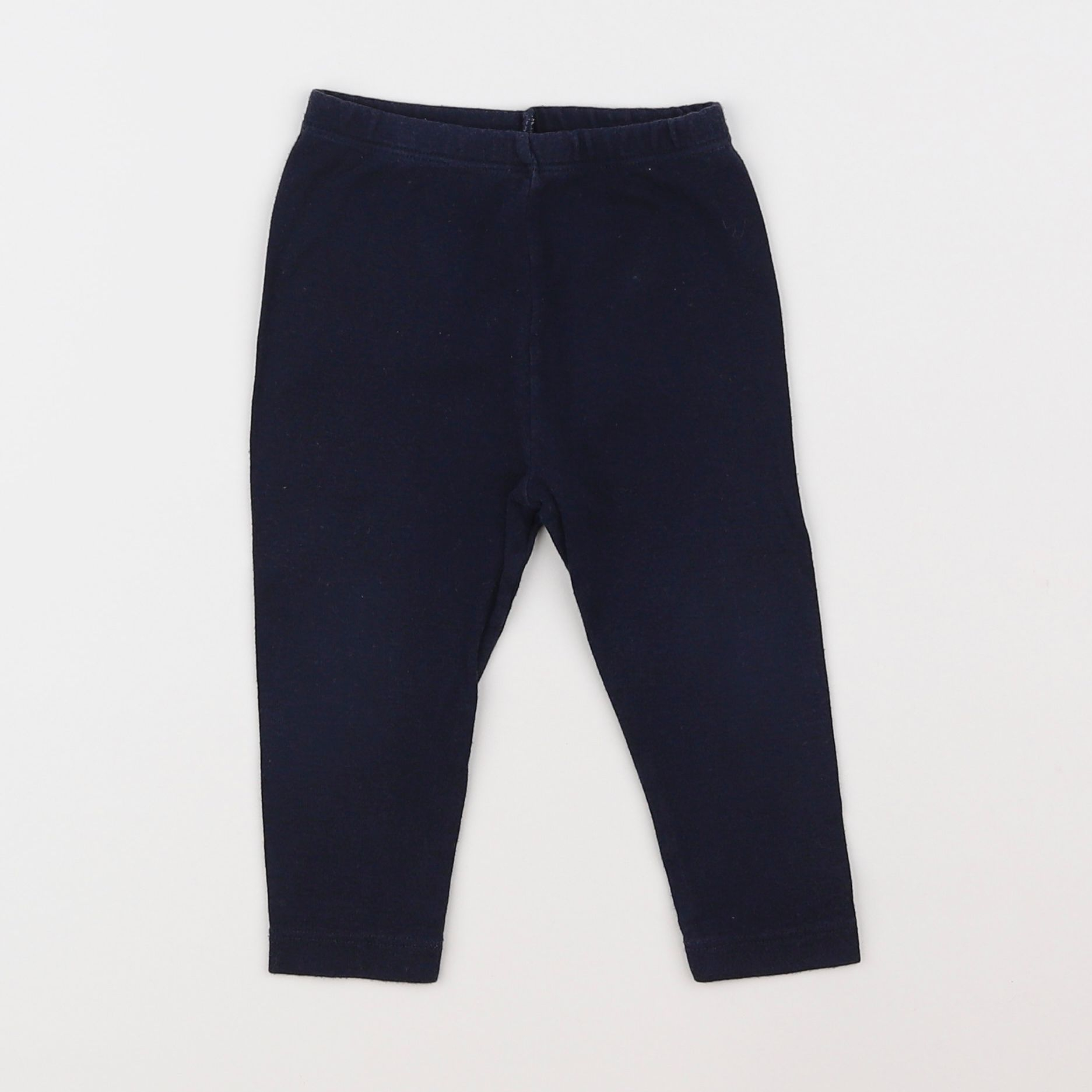 Petit Bateau - legging bleu - 12 mois