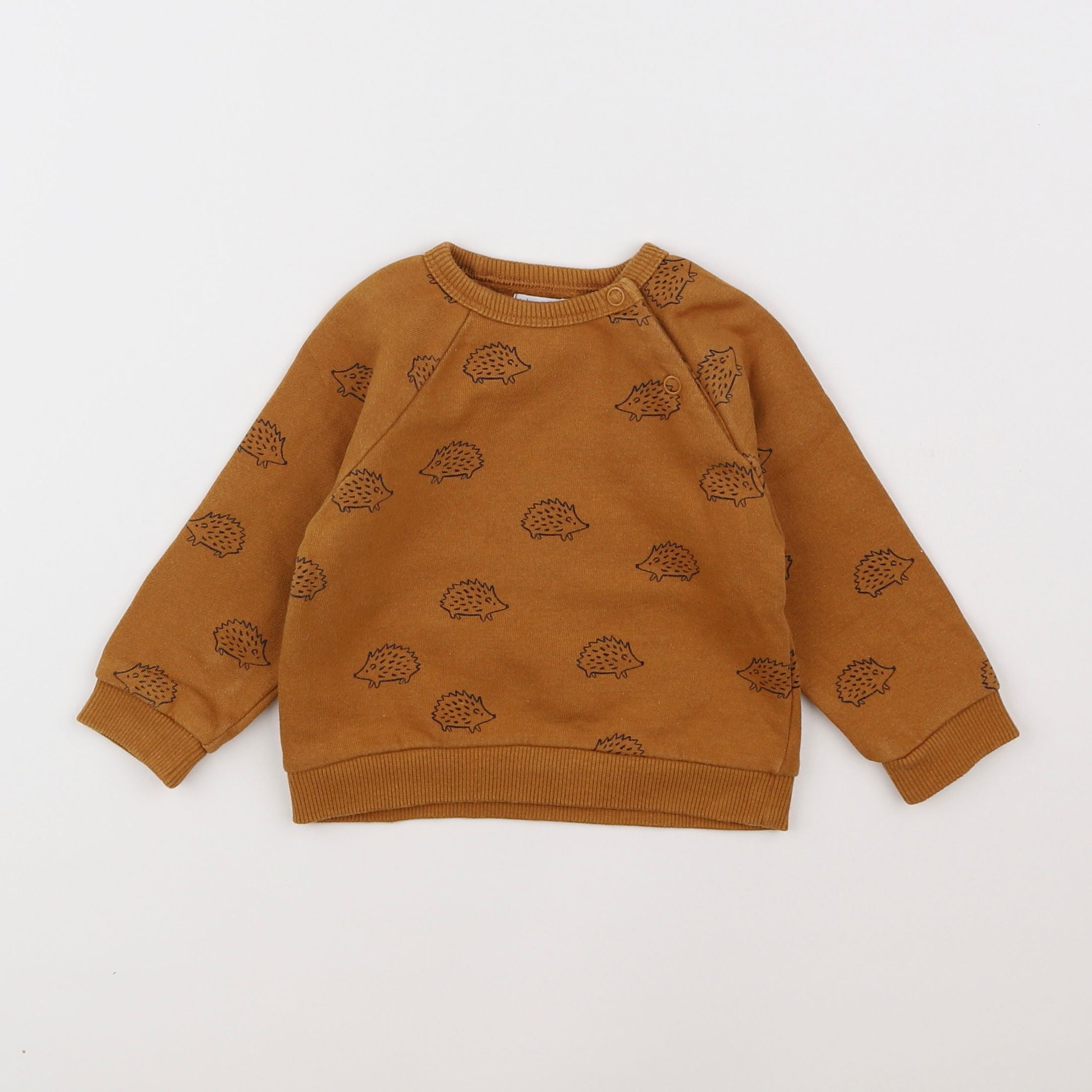 Boutchou - sweat marron - 12 mois