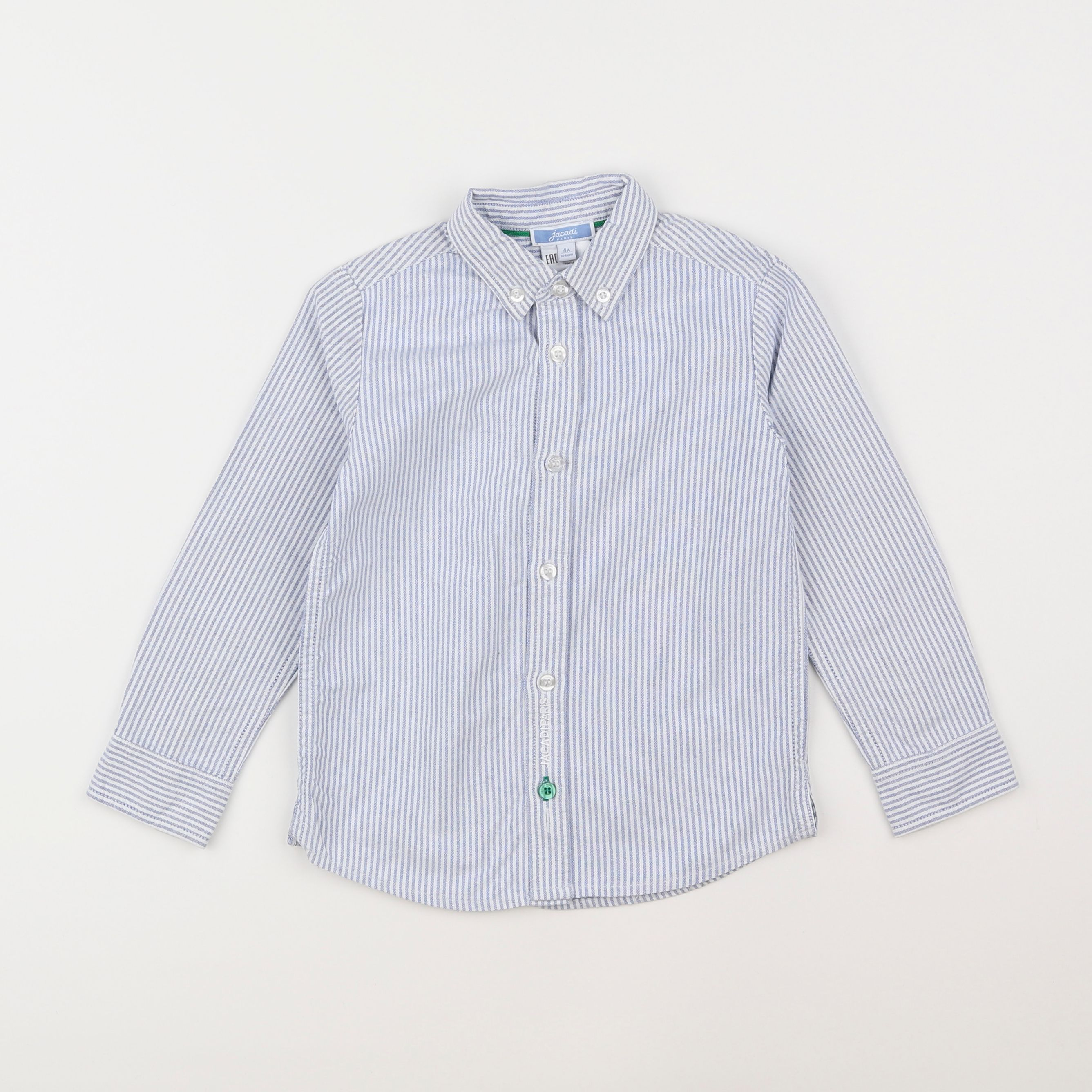 Jacadi - chemise bleu - 4 ans