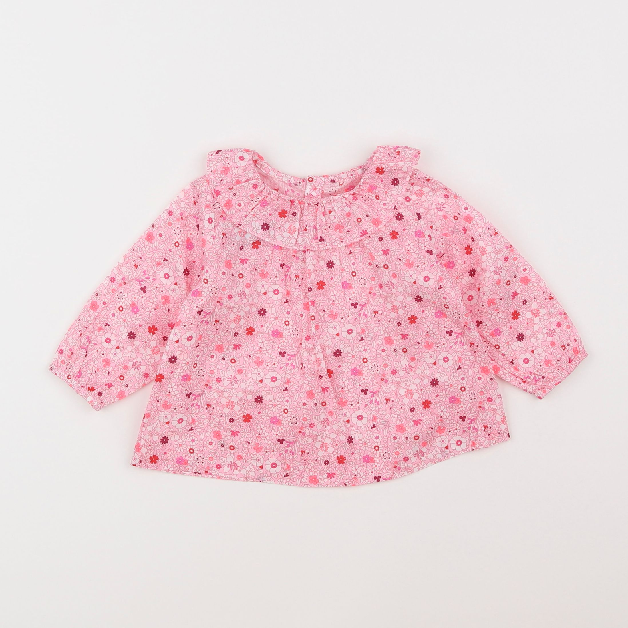 Jacadi - blouse liberty rose - 6 mois