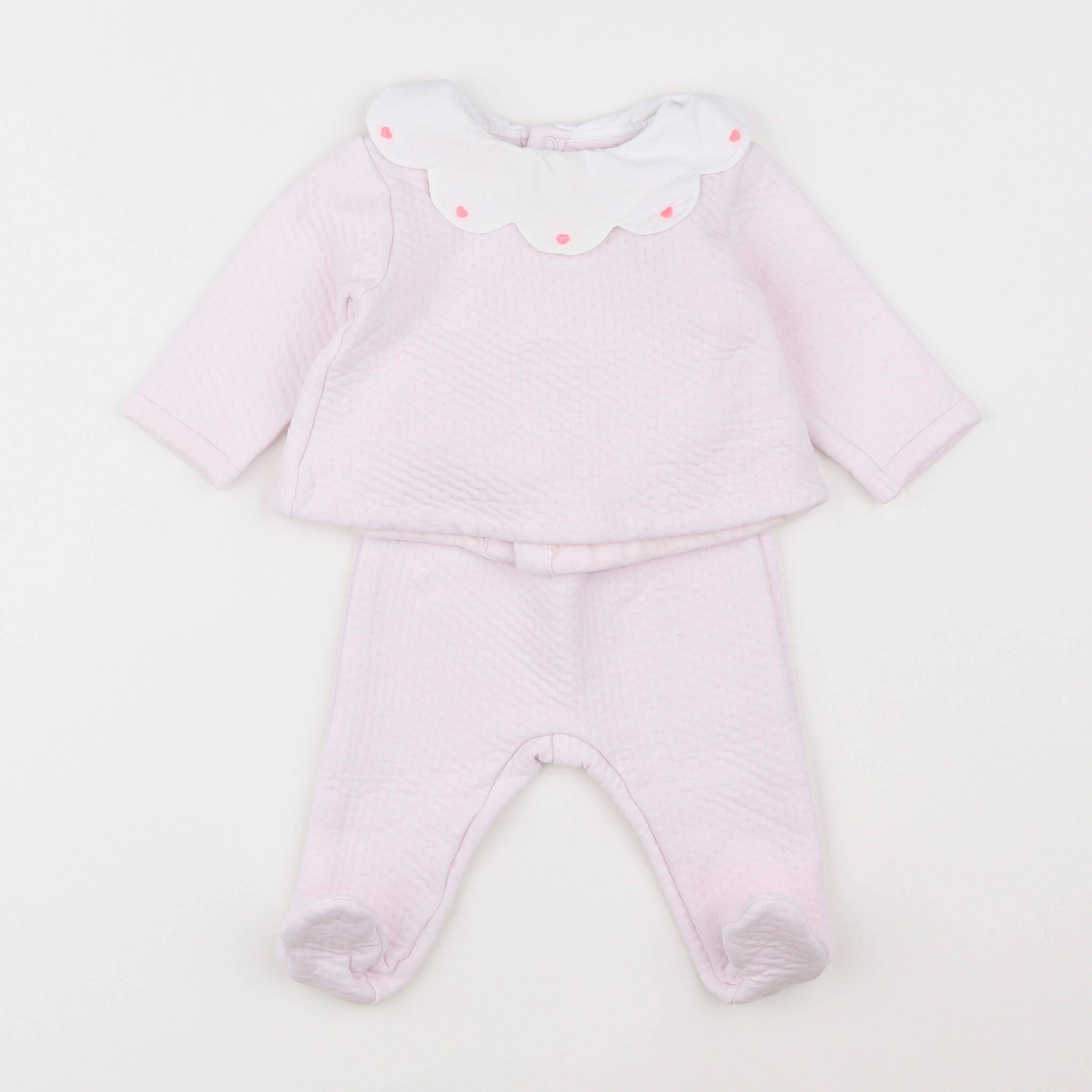 Jacadi - ensemble rose - 6 mois