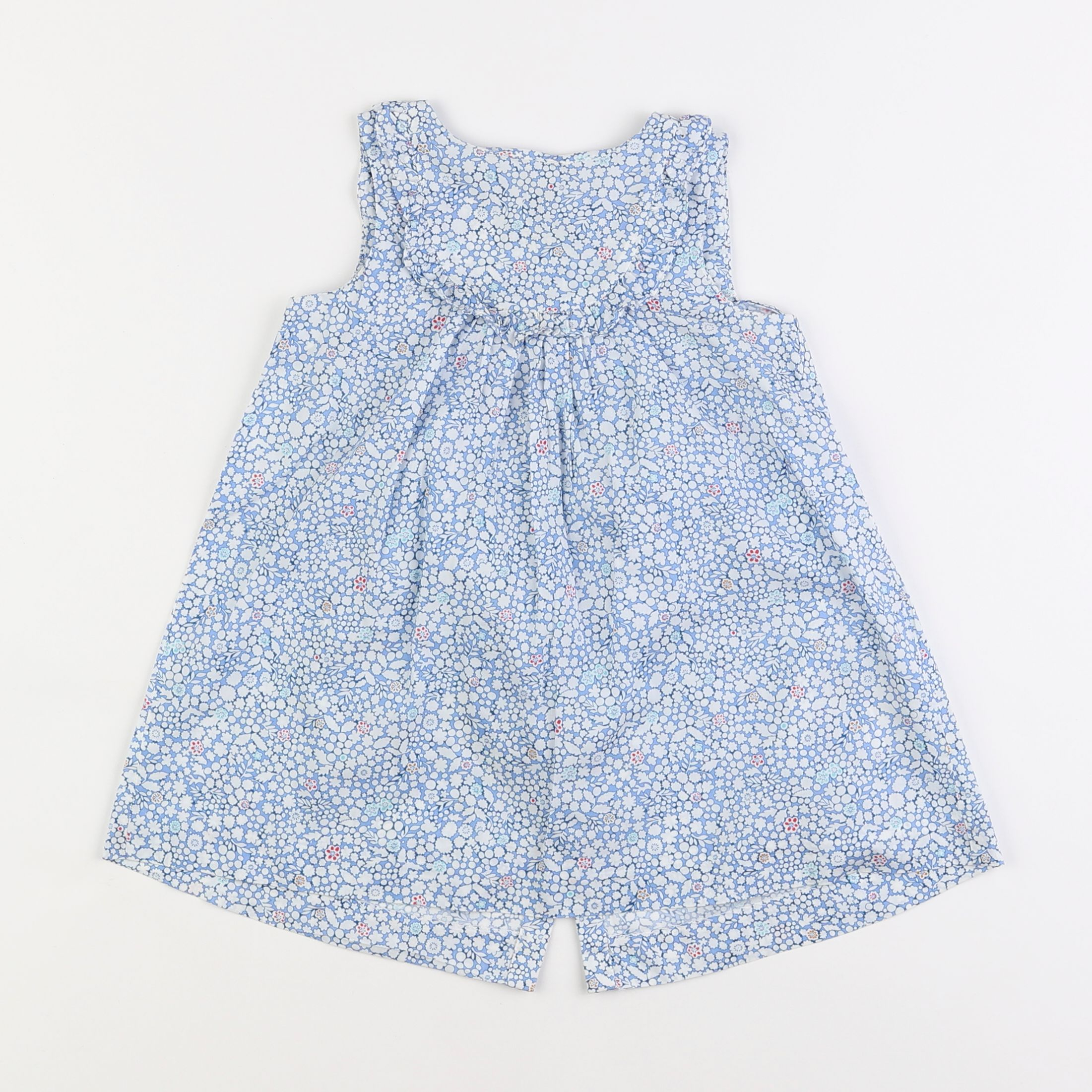 Jacadi - robe liberty bleu - 2 ans