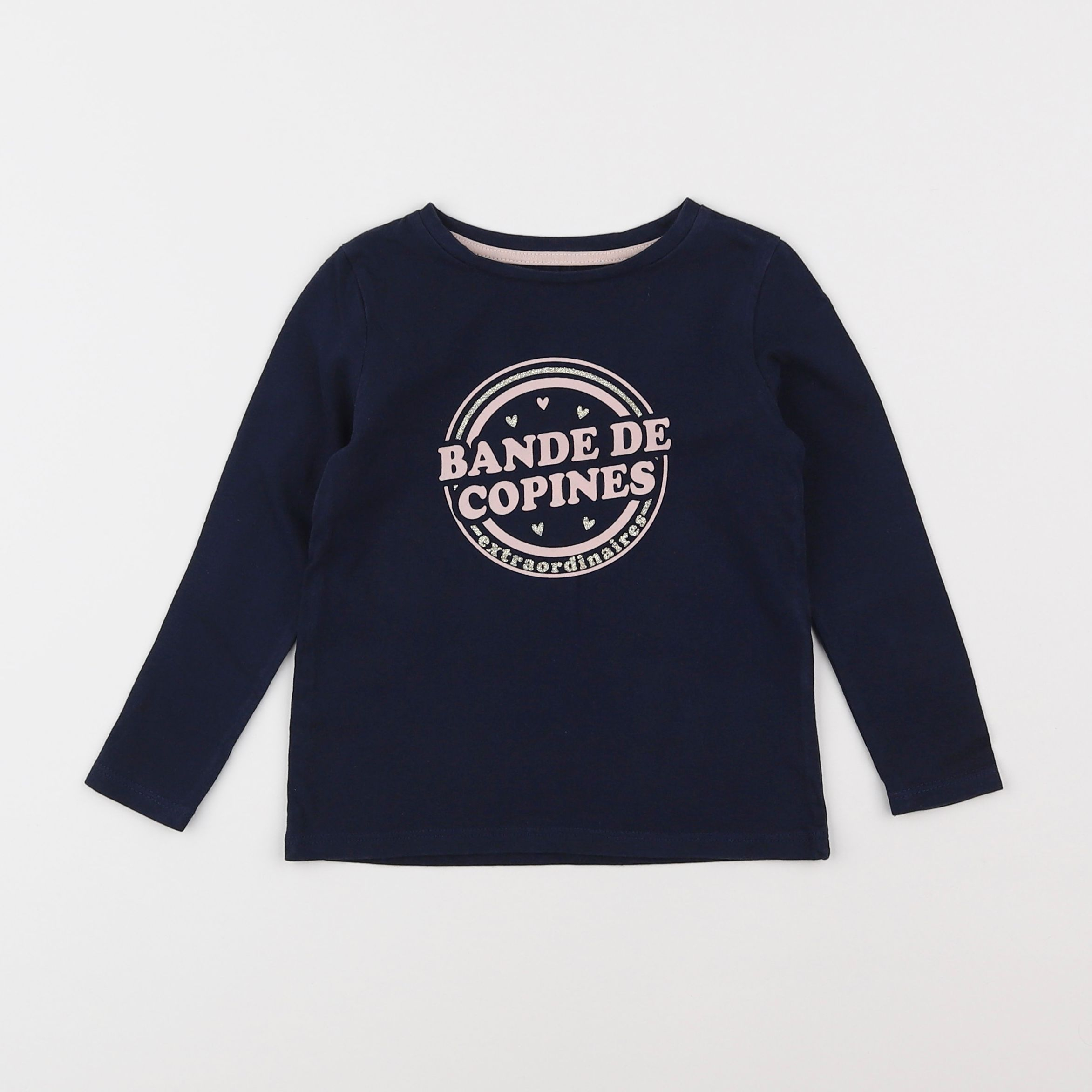 Vertbaudet - tee-shirt bleu - 3 ans