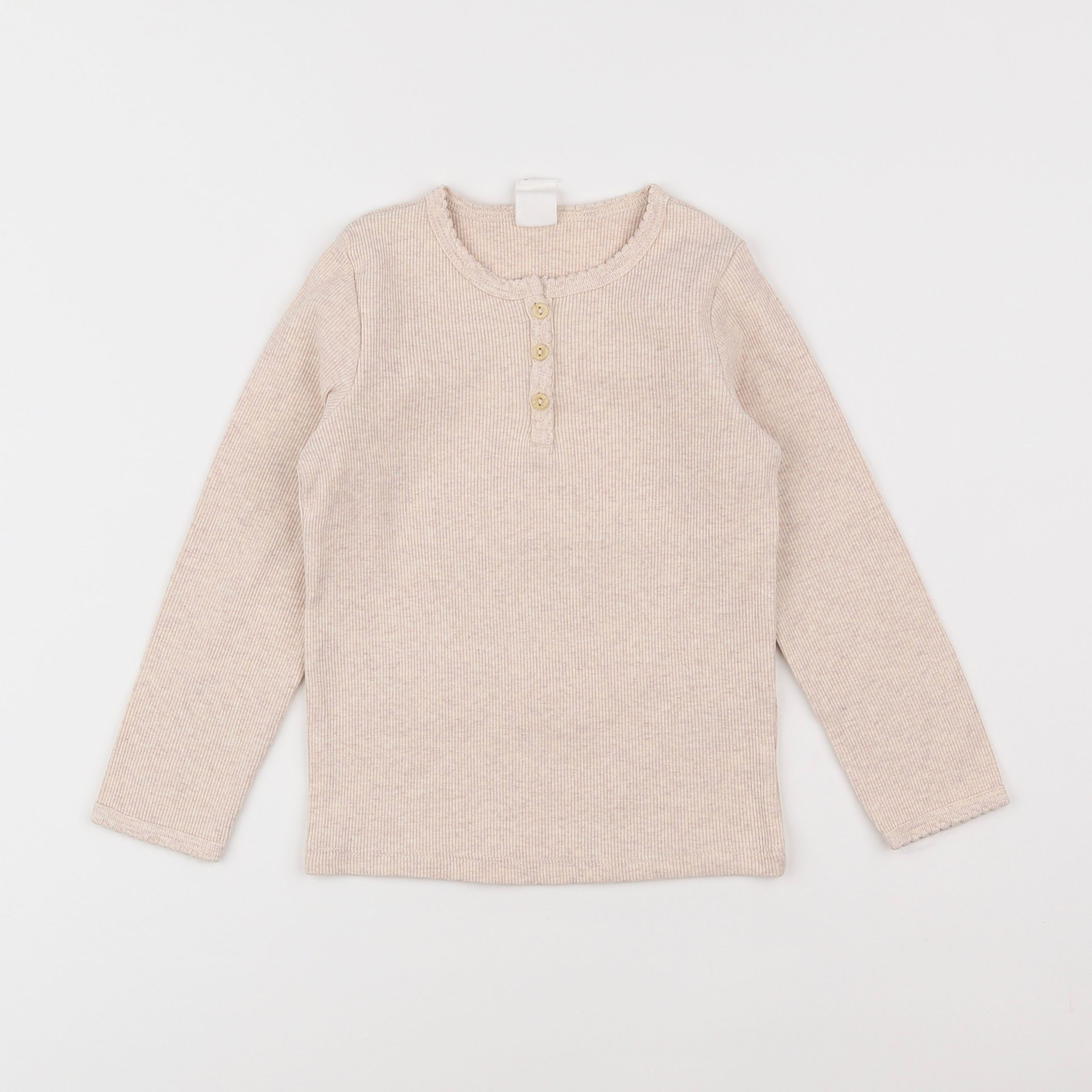 H&M - tee-shirt beige - 3 ans