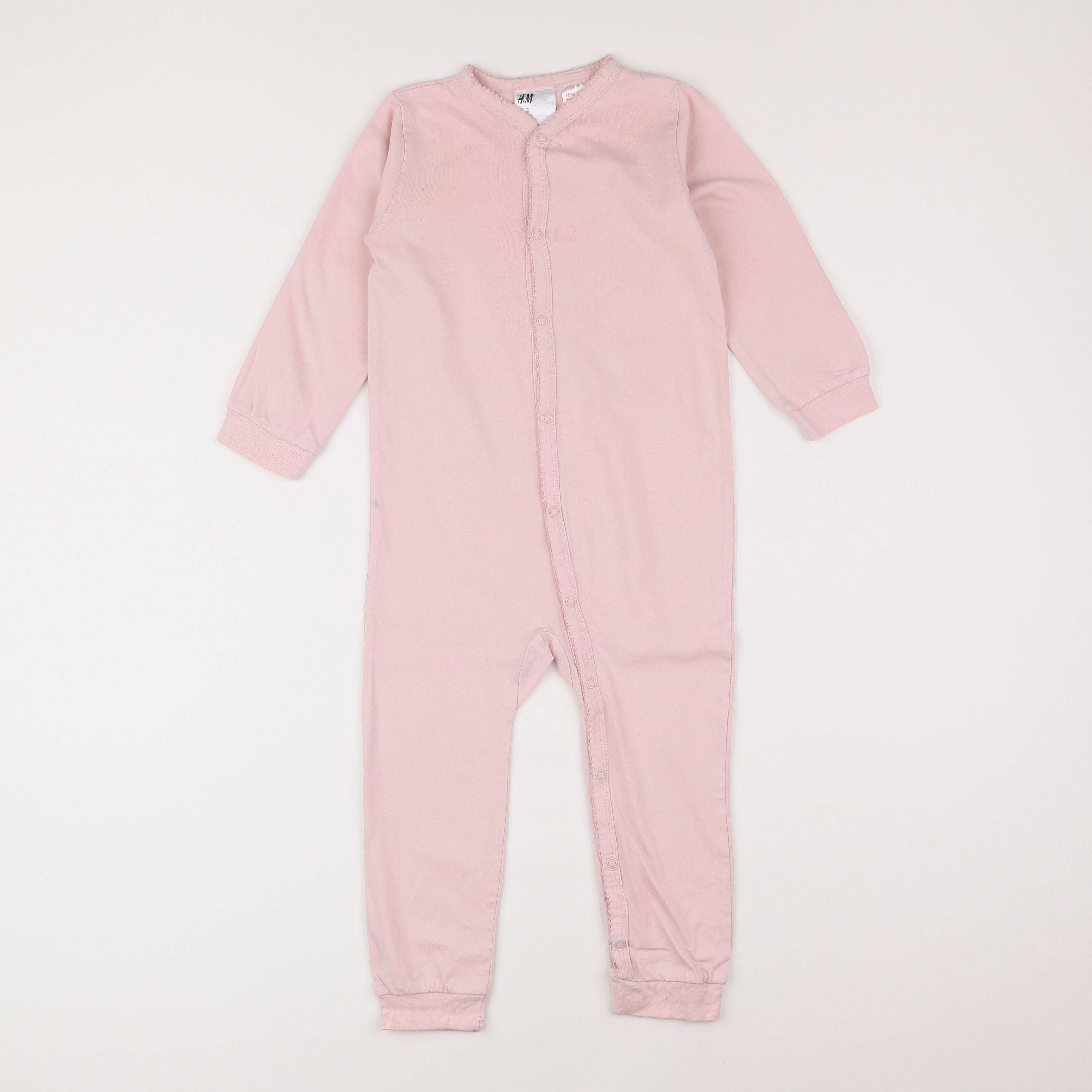 H&M - pyjama coton rose - 3 ans