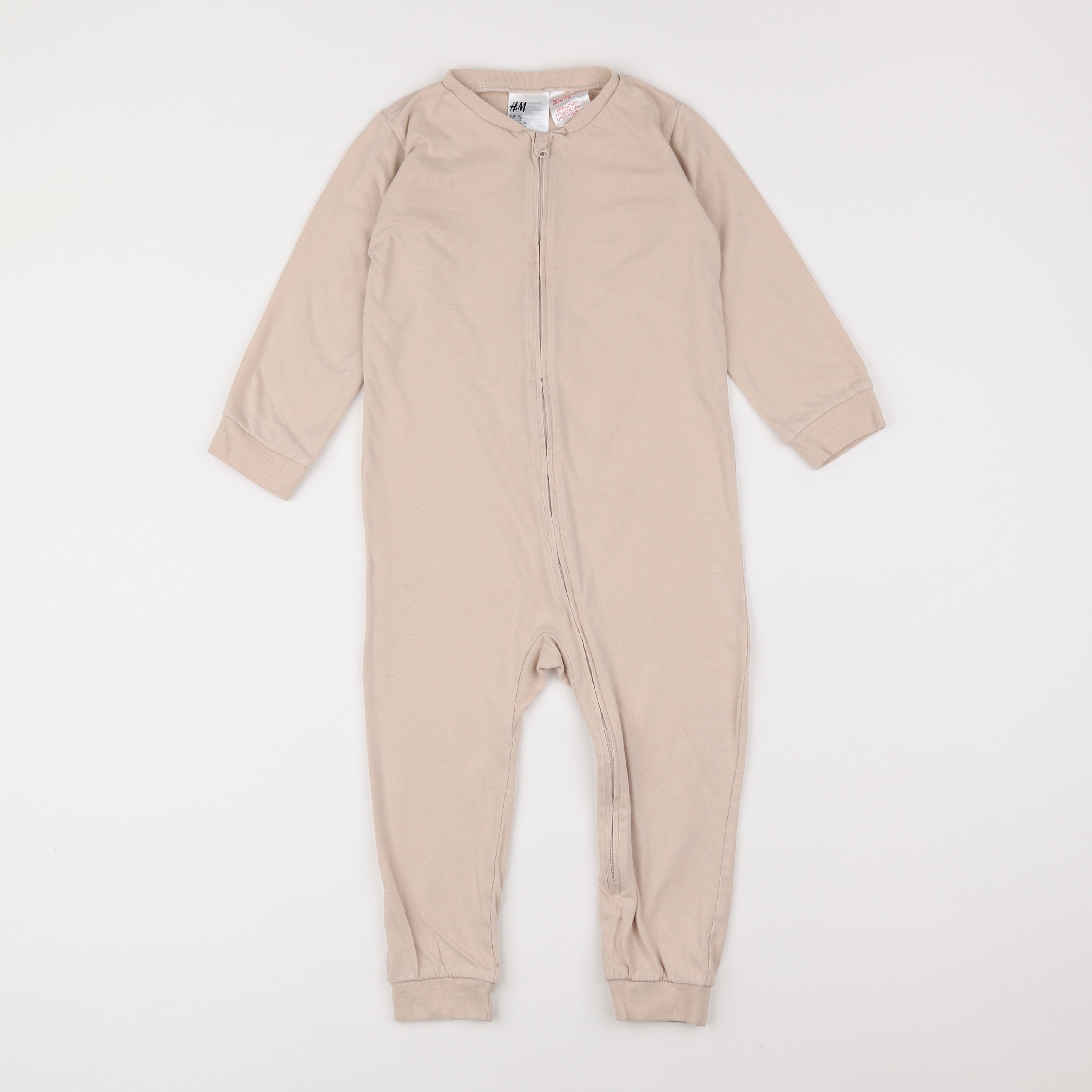 H&M - pyjama coton rose - 2 ans