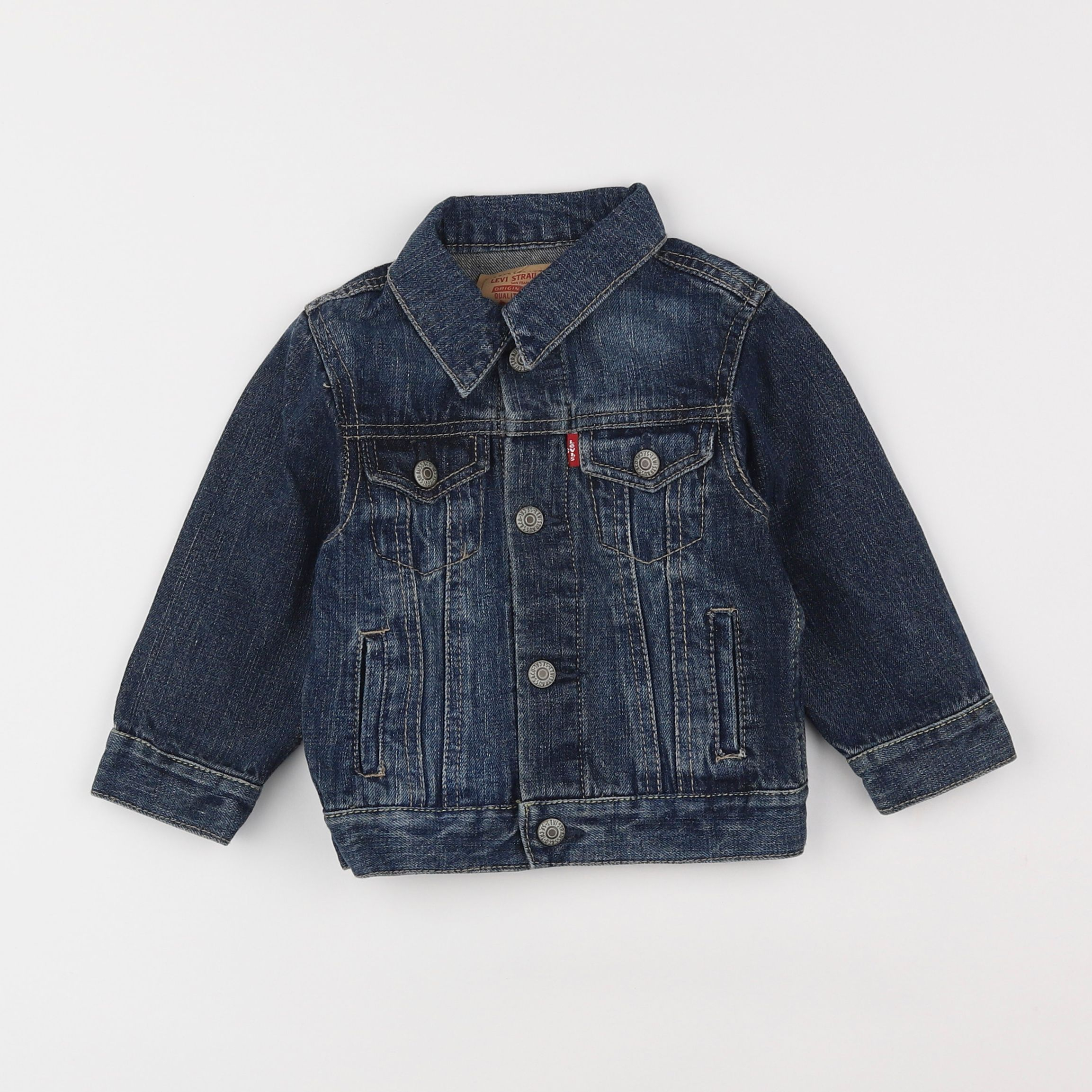 Levi's - veste bleu - 18 mois