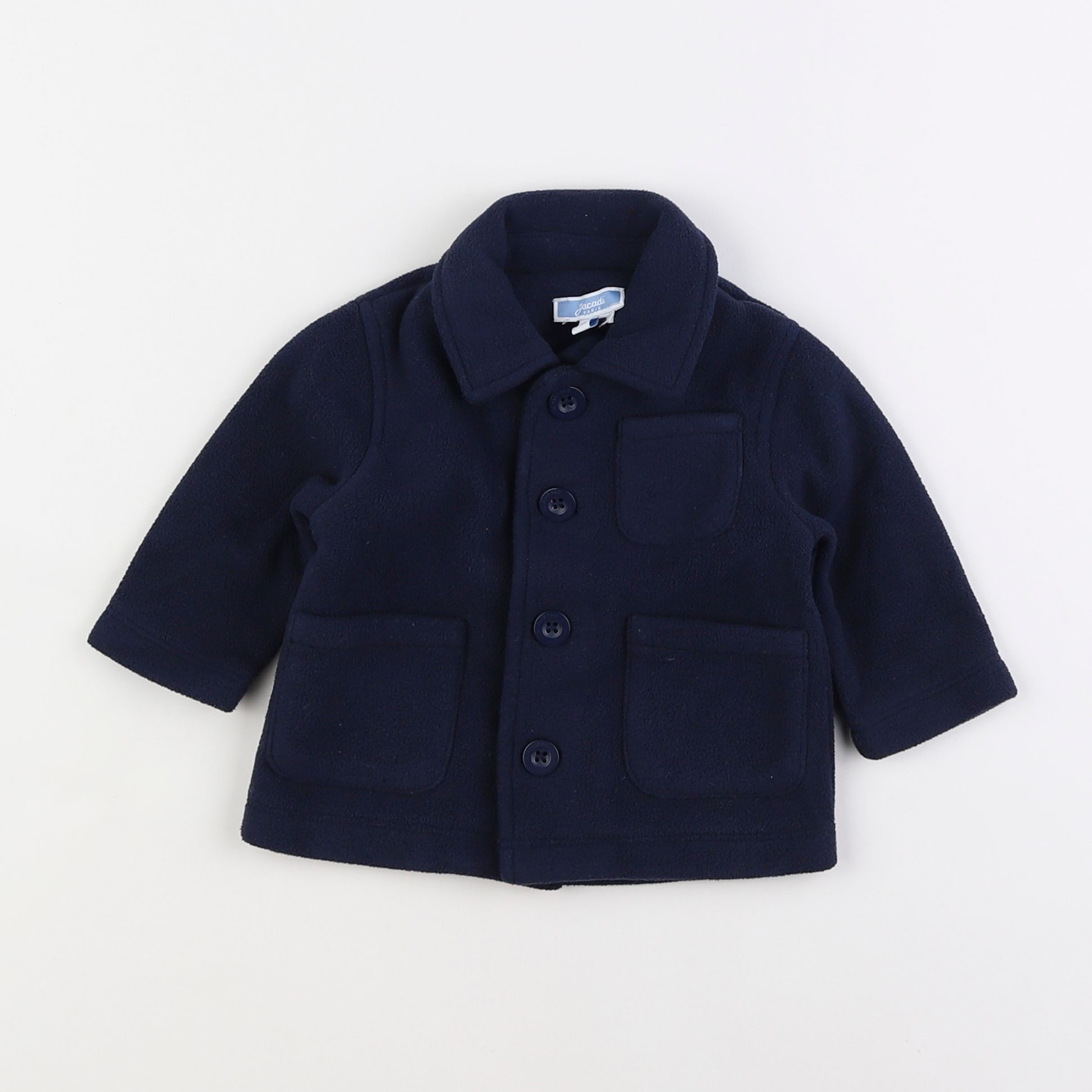 Jacadi - veste bleu - 6 mois