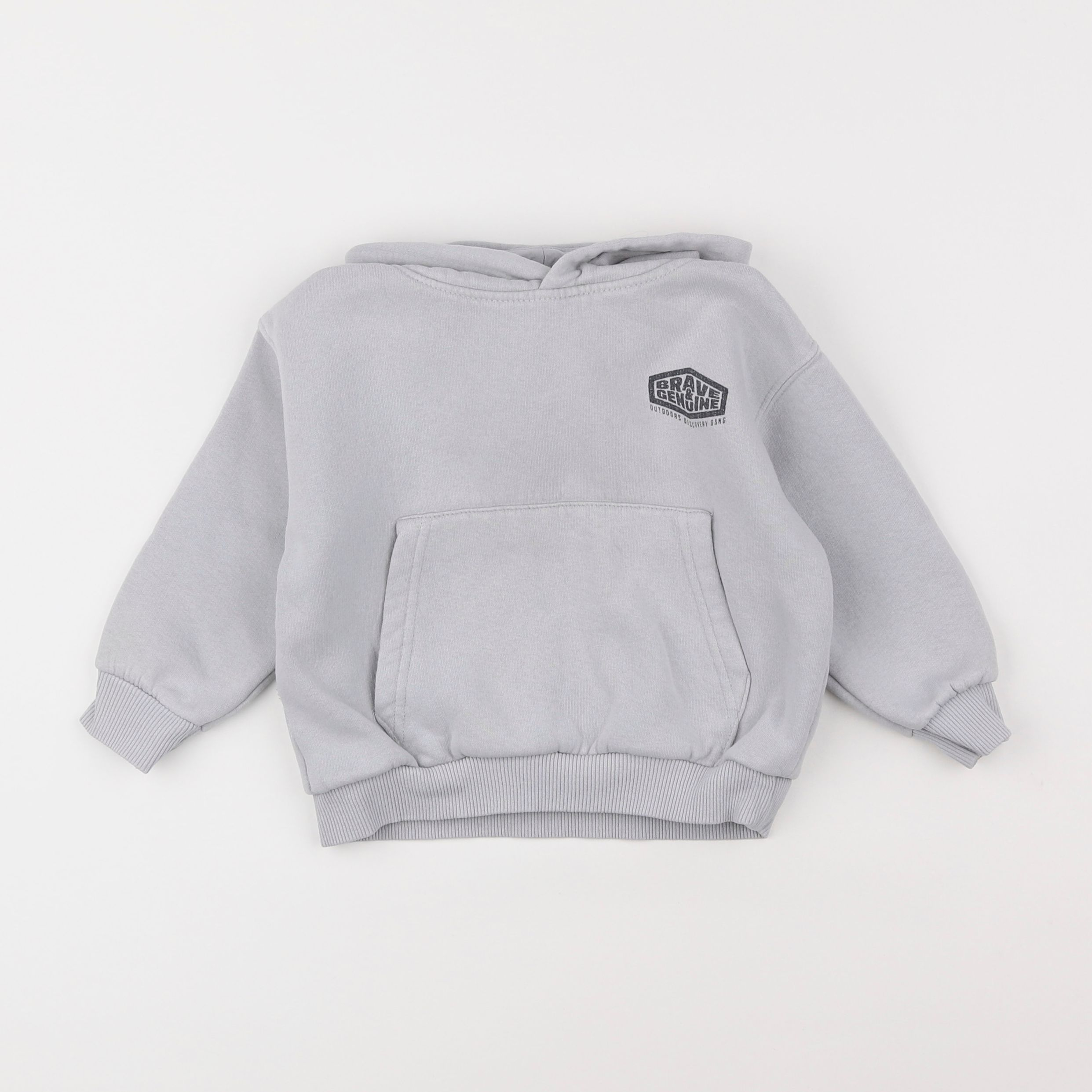 Zara - sweat gris - 18 mois à 2 ans