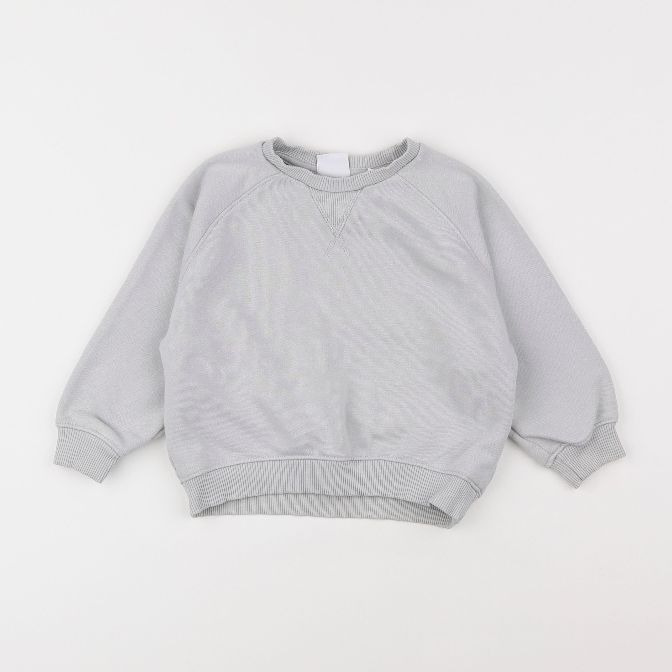 Zara - sweat gris - 18 mois à 2 ans