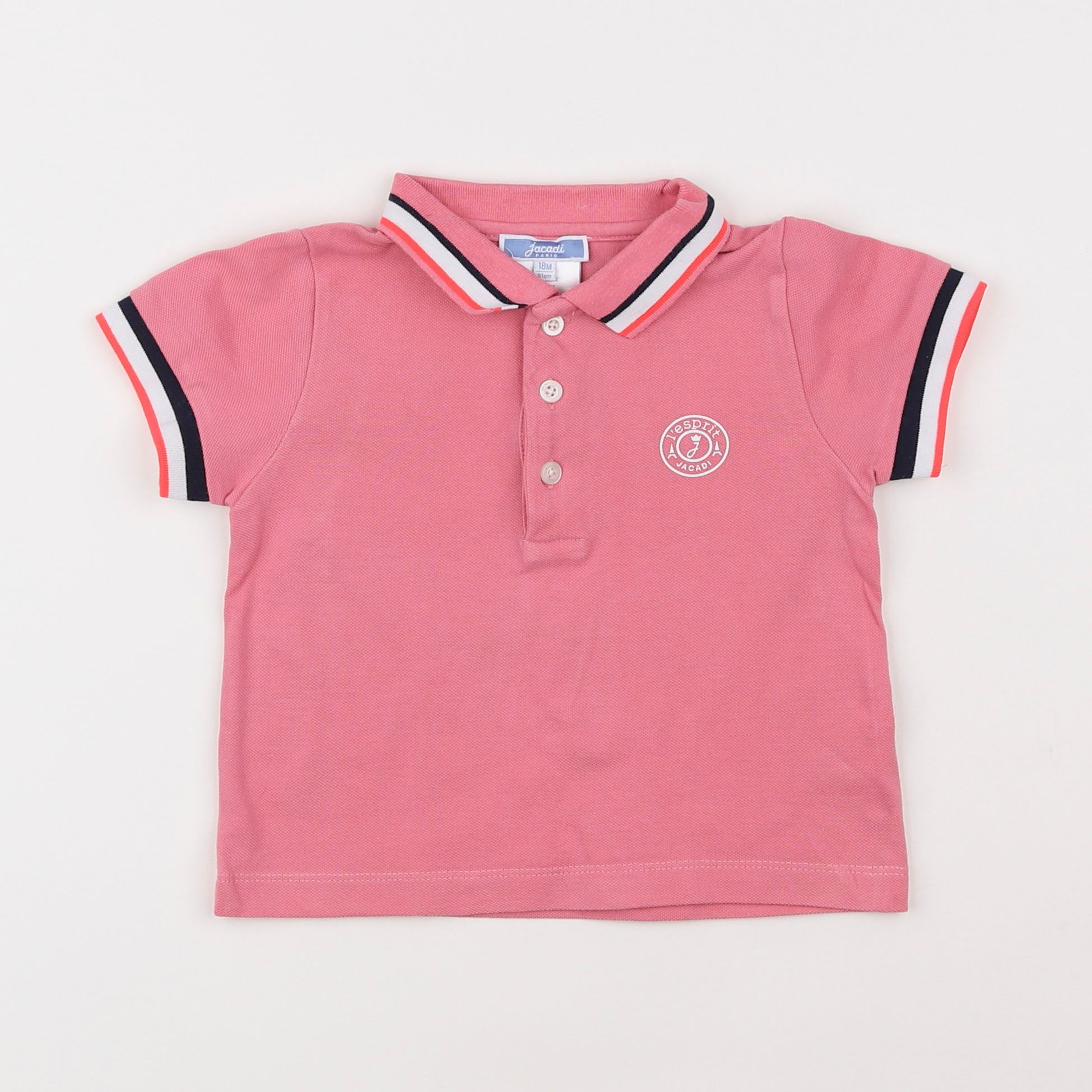 Jacadi - polo rose - 18 mois