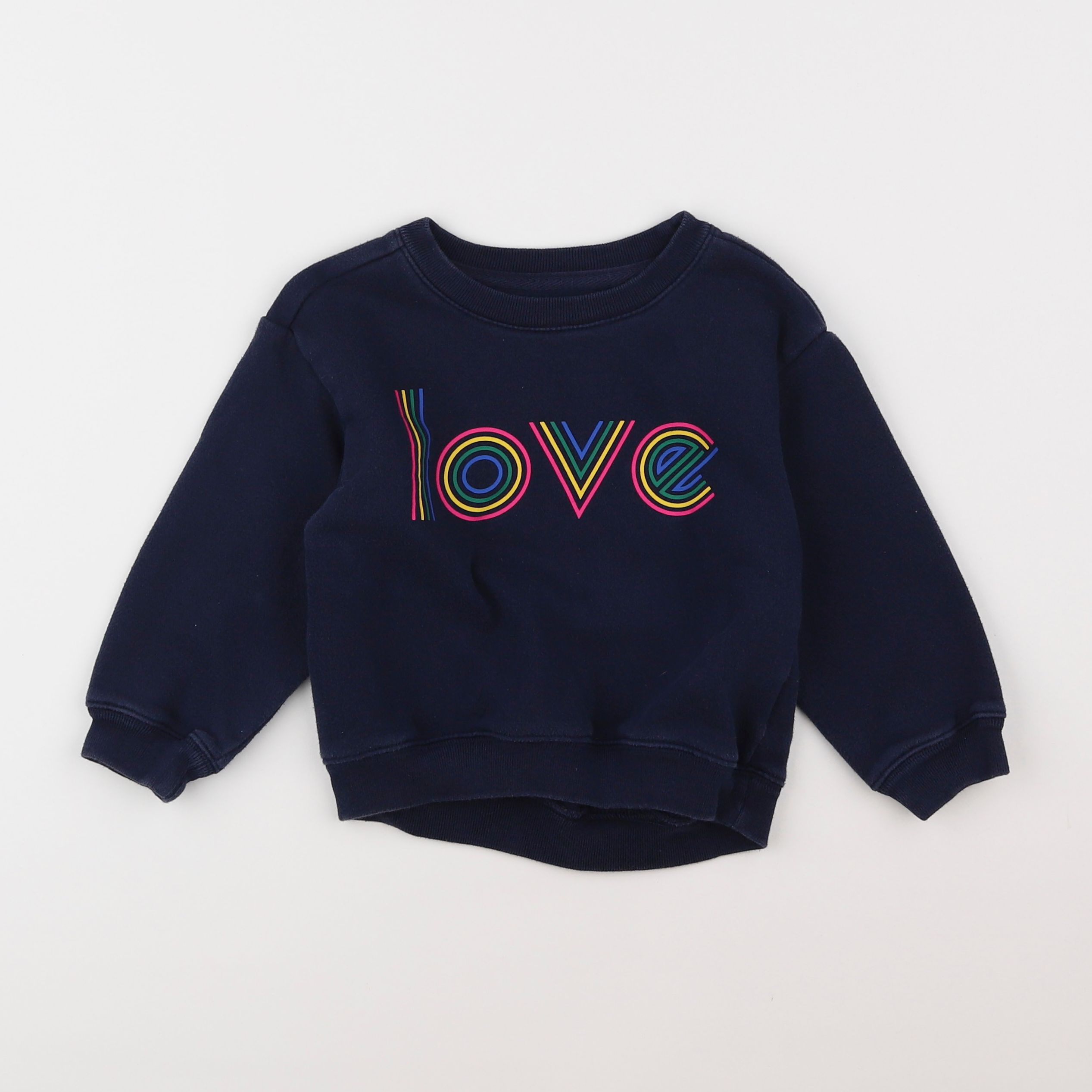 GAP - sweat bleu - 3 ans