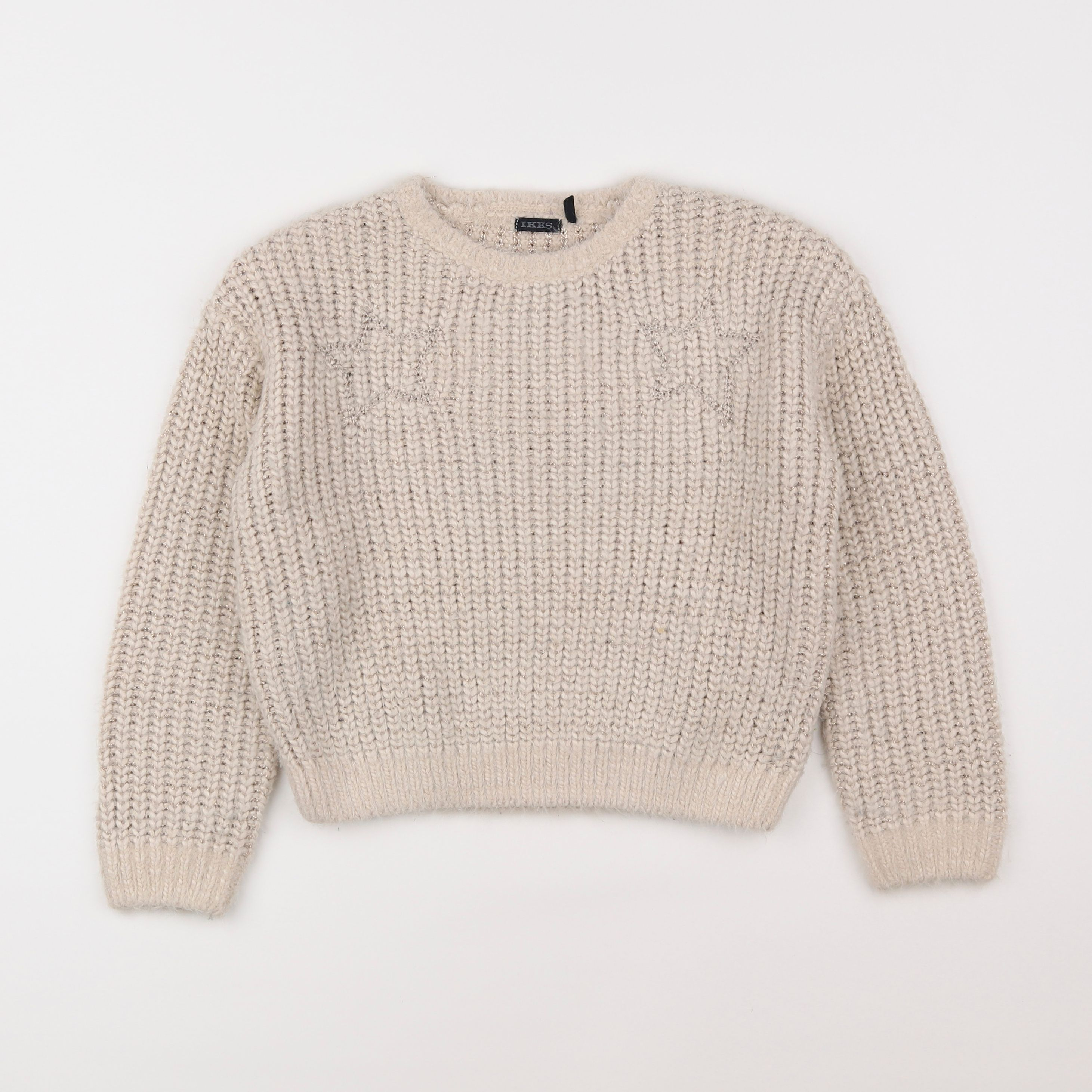 IKKS - pull beige - 8 ans