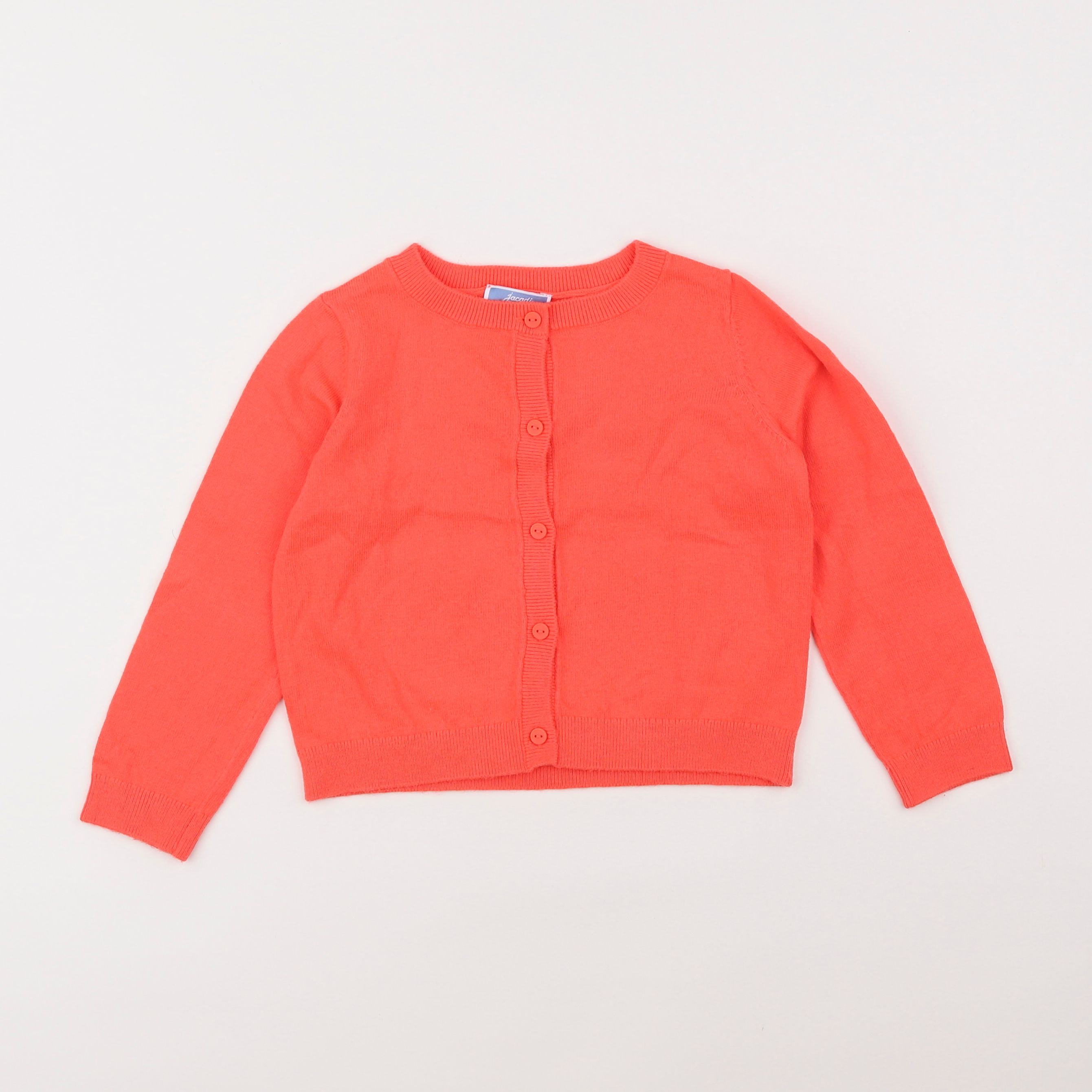 Jacadi - gilet orange - 4 ans