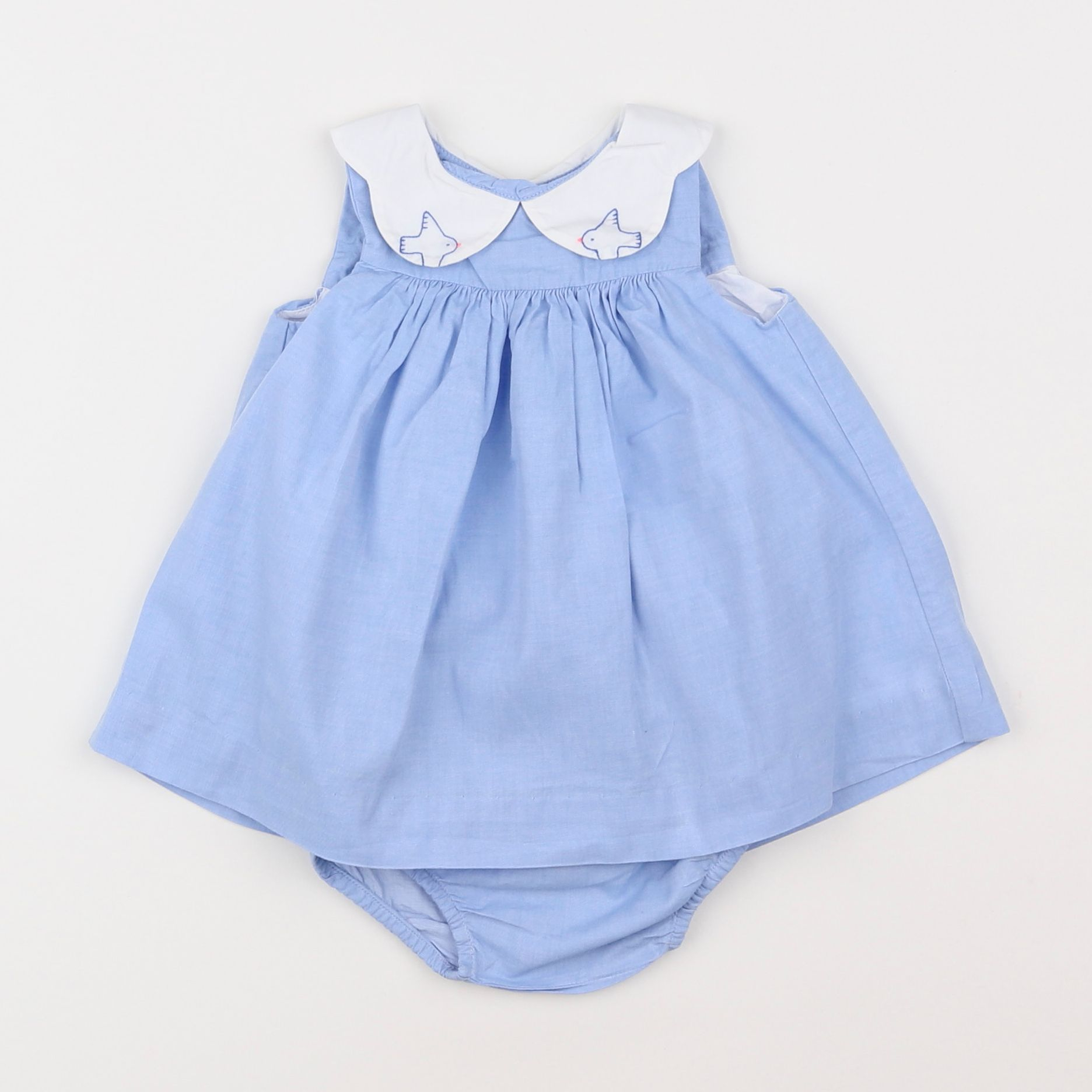 Jacadi - robe bleu - 3 mois