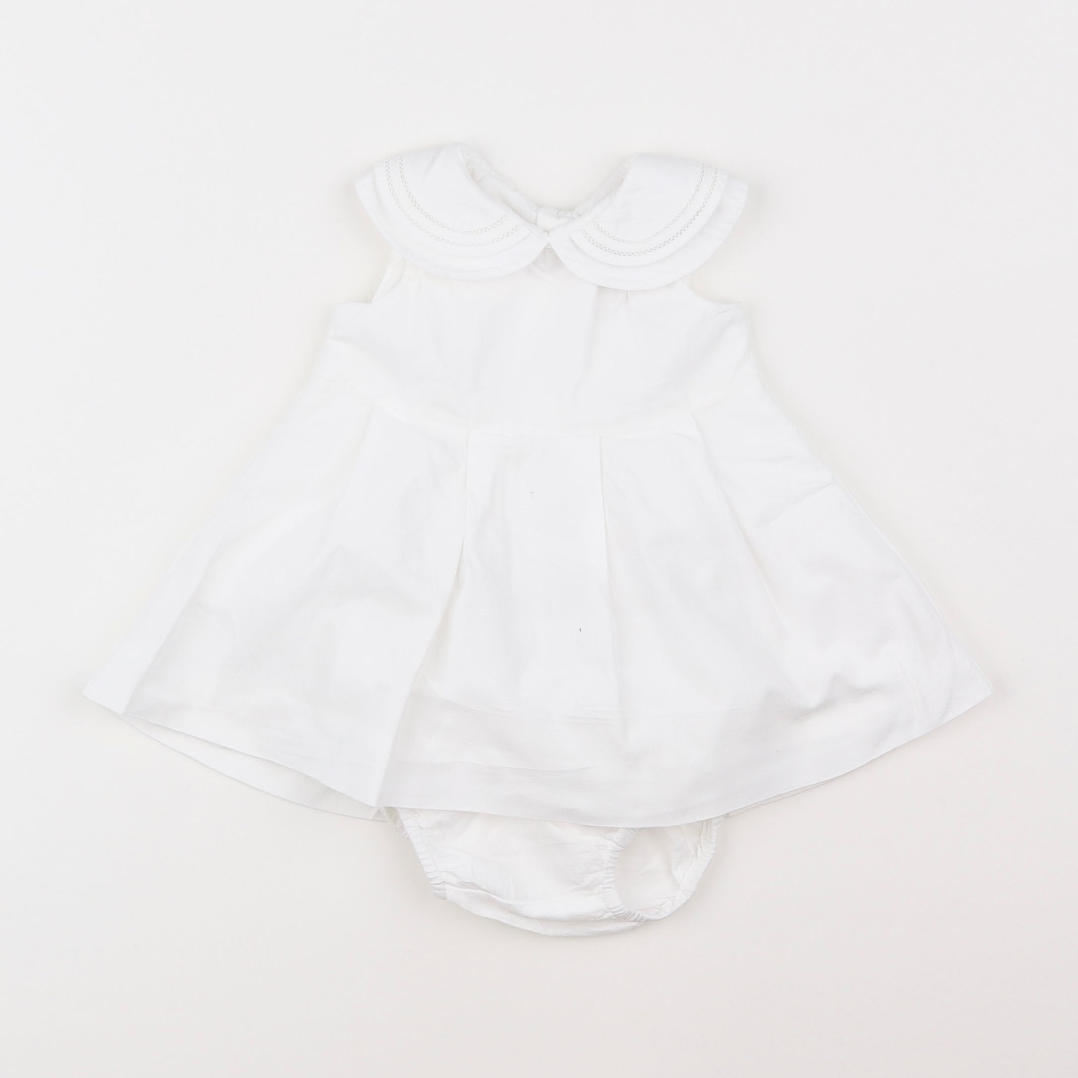 Jacadi - robe blanc - 3 mois