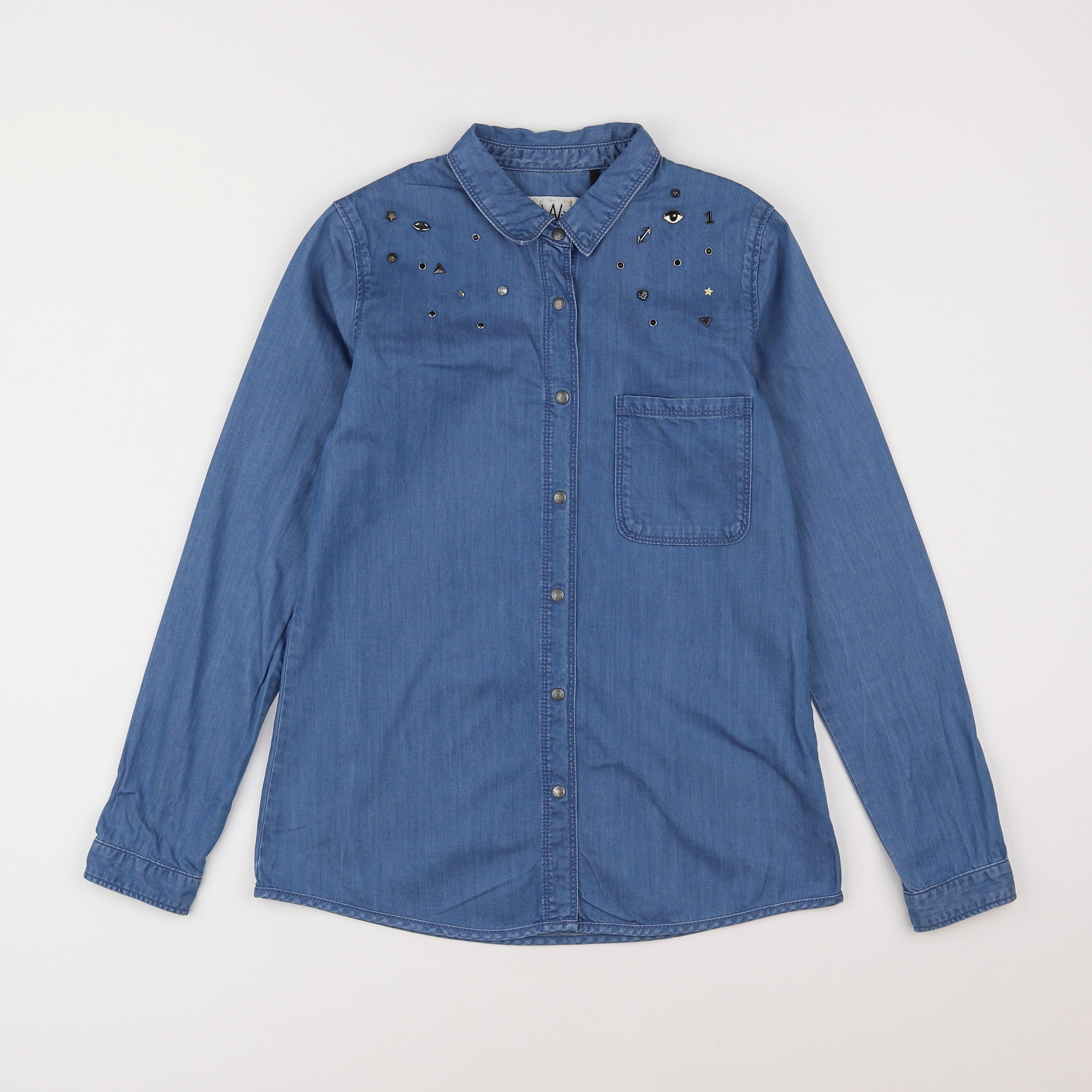 IKKS - chemise bleu - 14 ans