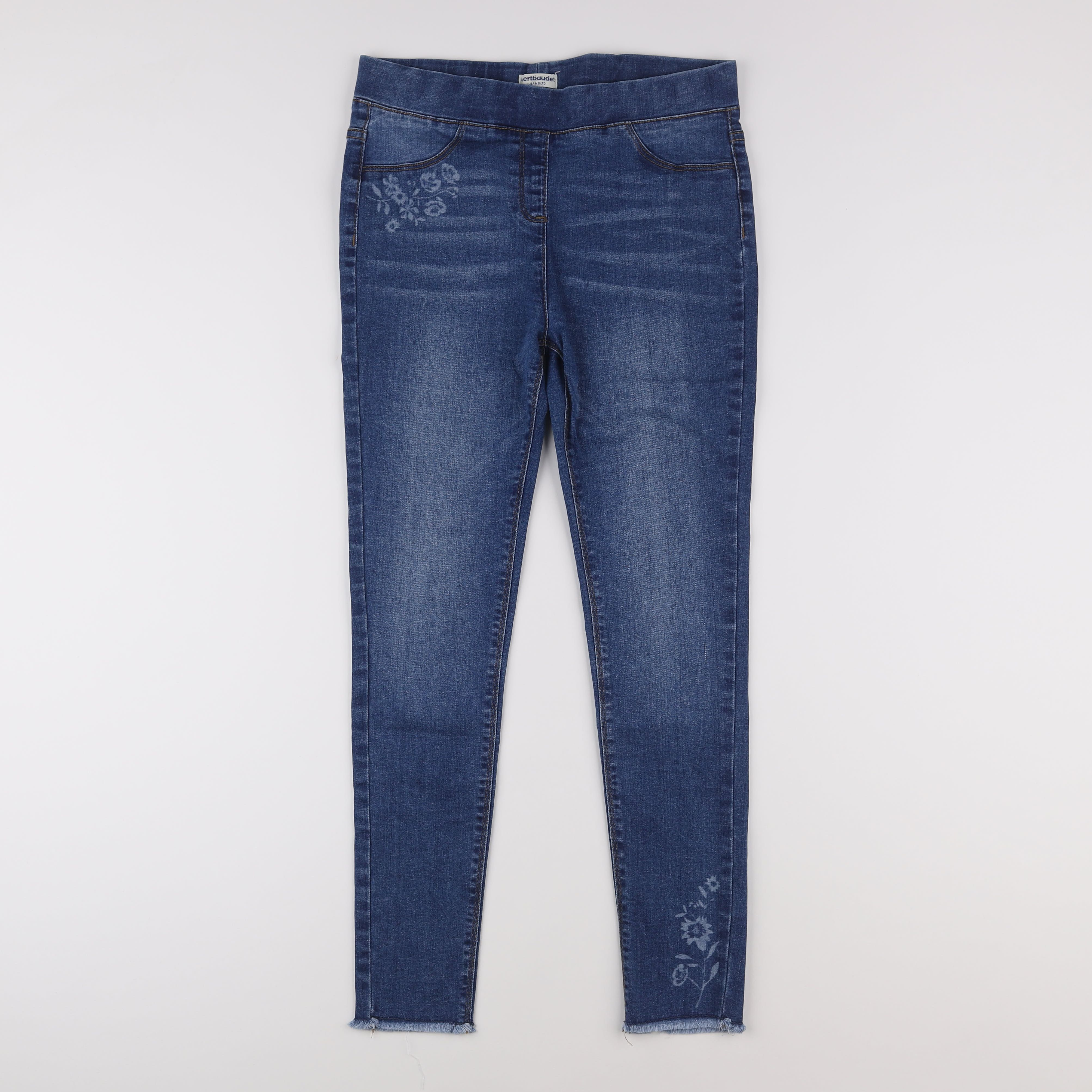 Vertbaudet - jegging bleu - 14 ans