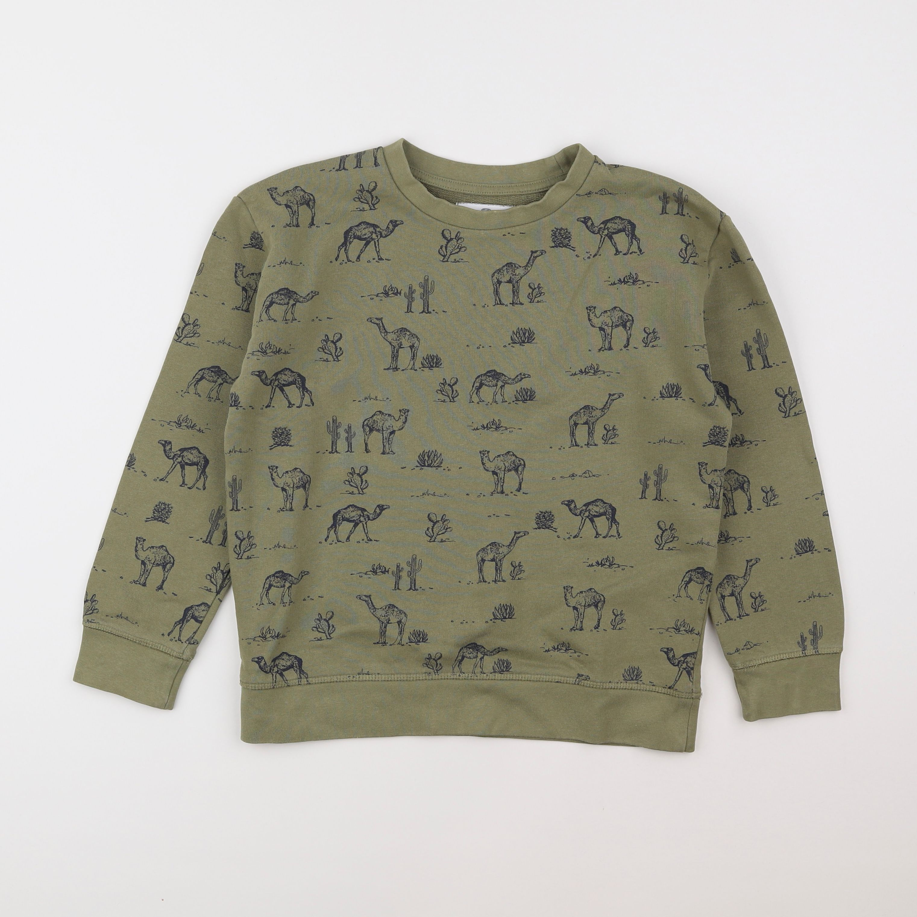 La Redoute - sweat vert - 9 ans