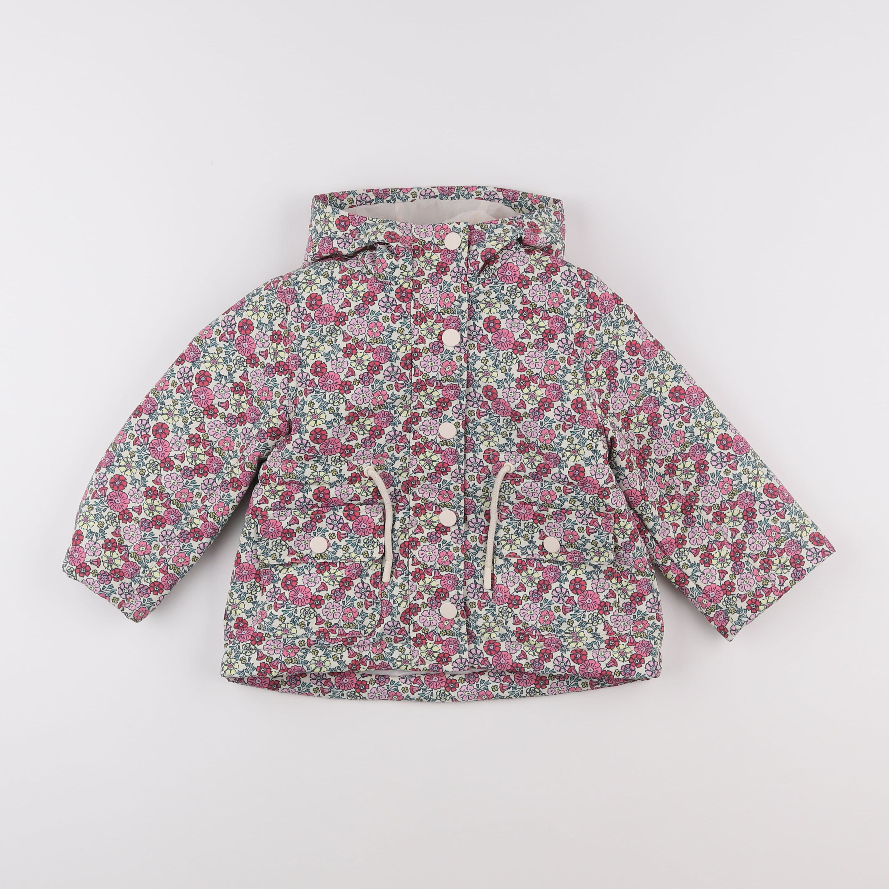 Vertbaudet - parka multicolore - 3 ans