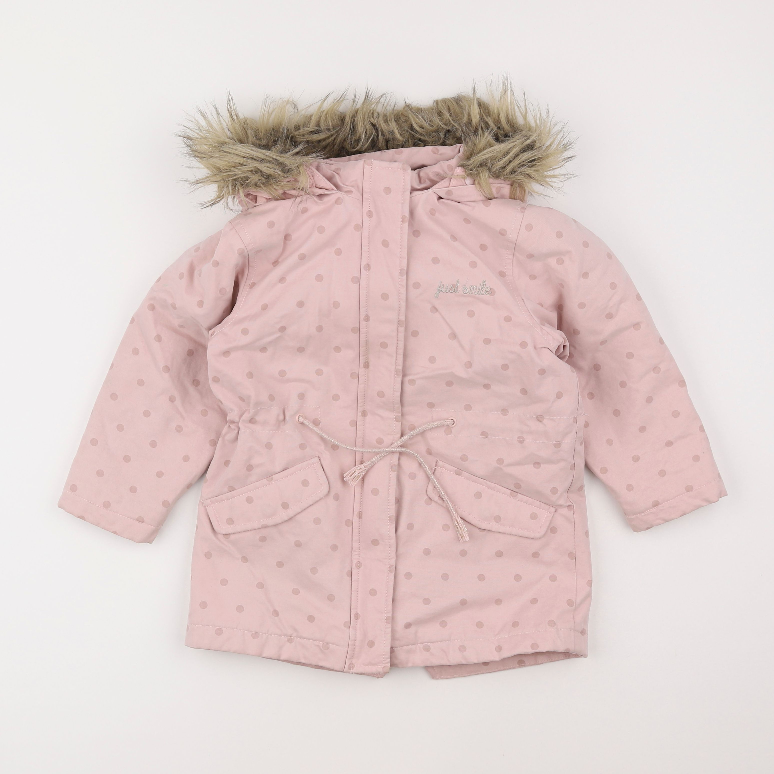 Vertbaudet - manteau rose - 5 ans