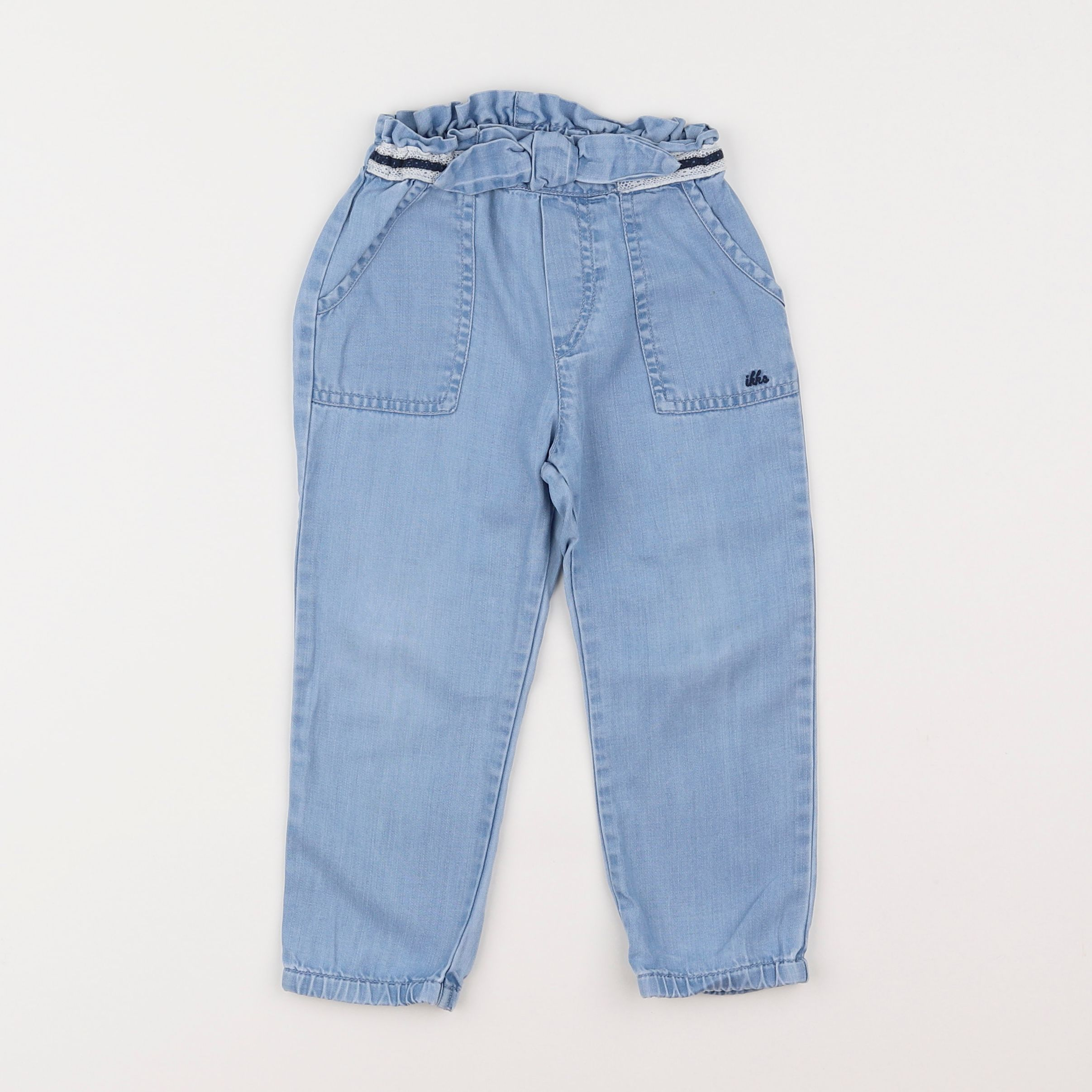 IKKS - pantalon bleu - 3 ans