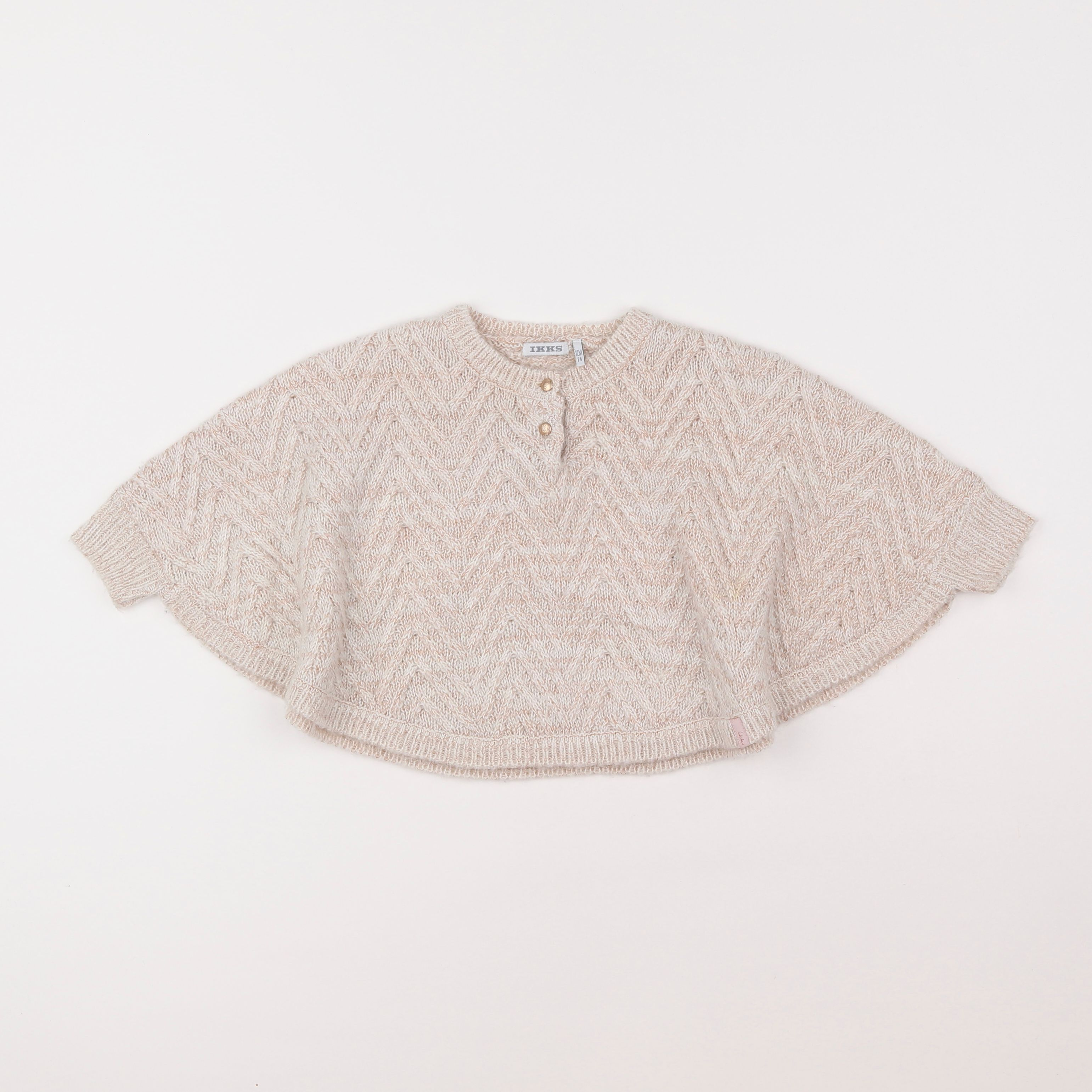 IKKS - cape beige - 12 mois